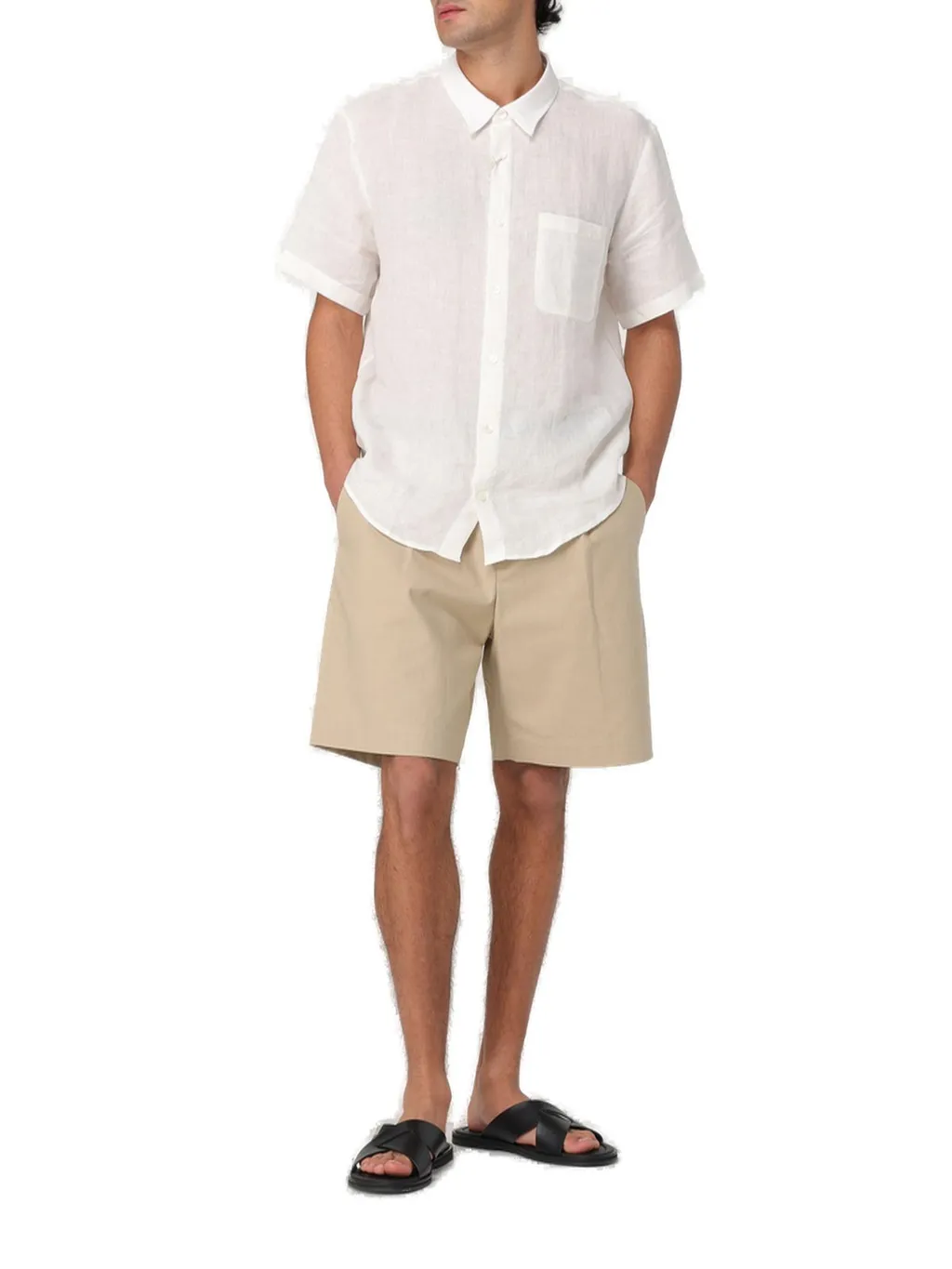 Pleat Detailed Shorts