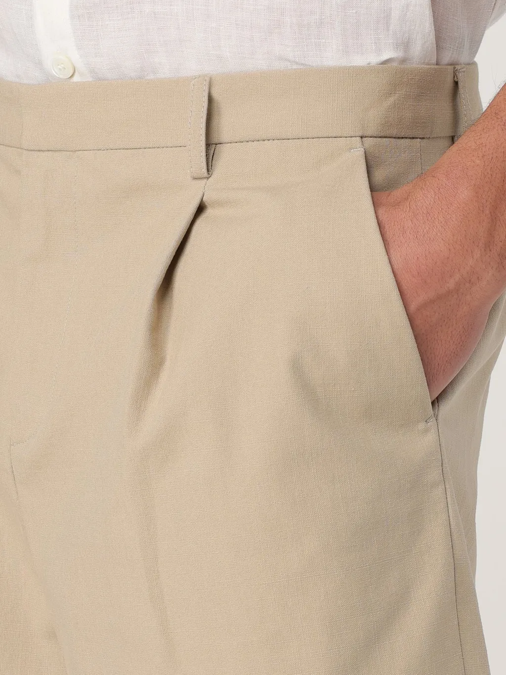Pleat Detailed Shorts