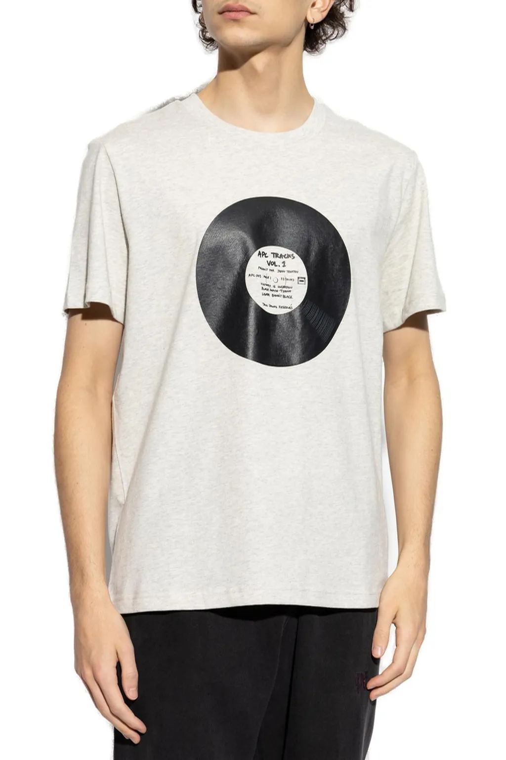 Vinyl Crewneck T-Shirt