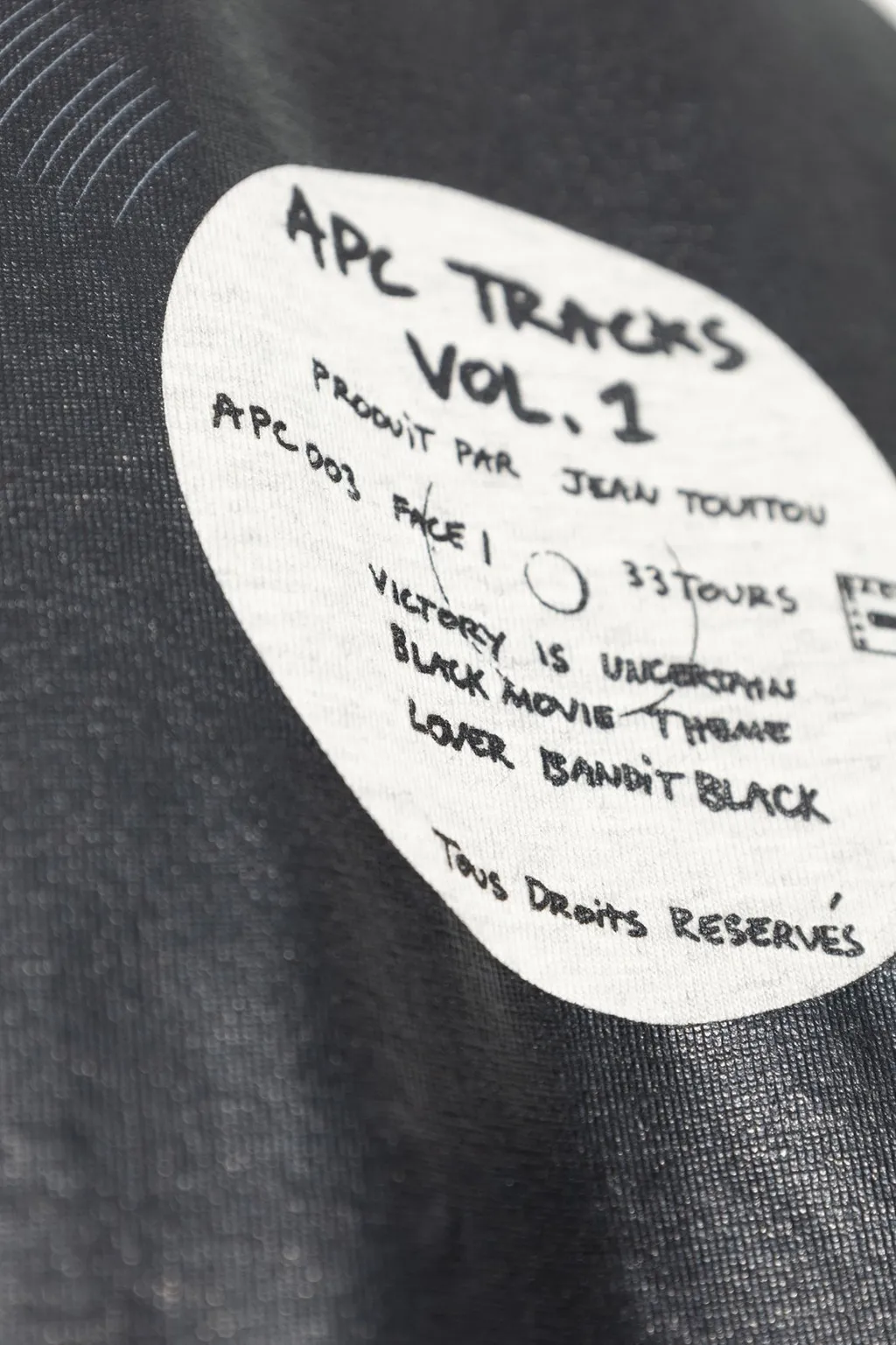 Vinyl Crewneck T-Shirt