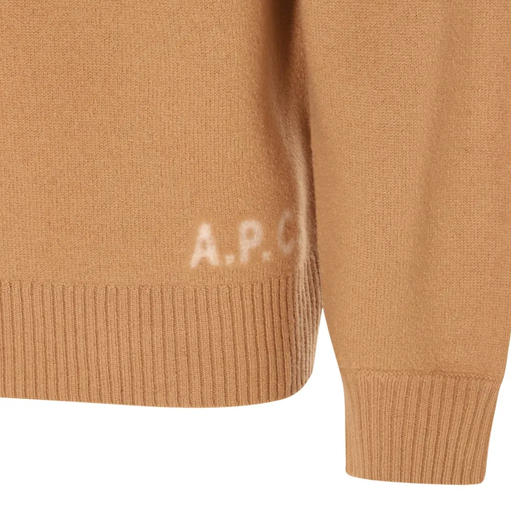 Roll-Neck Knitted Jumper