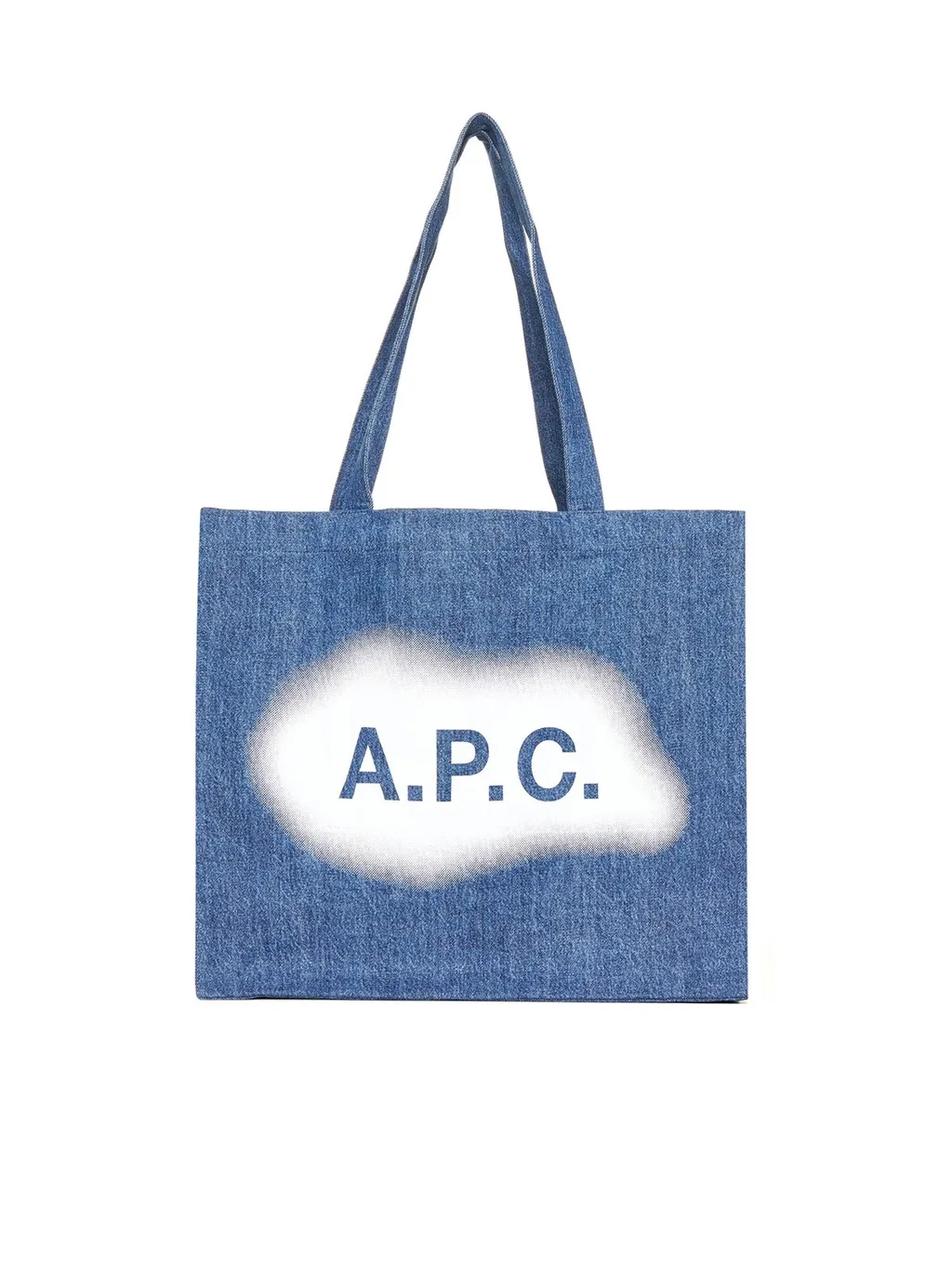 Logo Printed Large Tote Bag