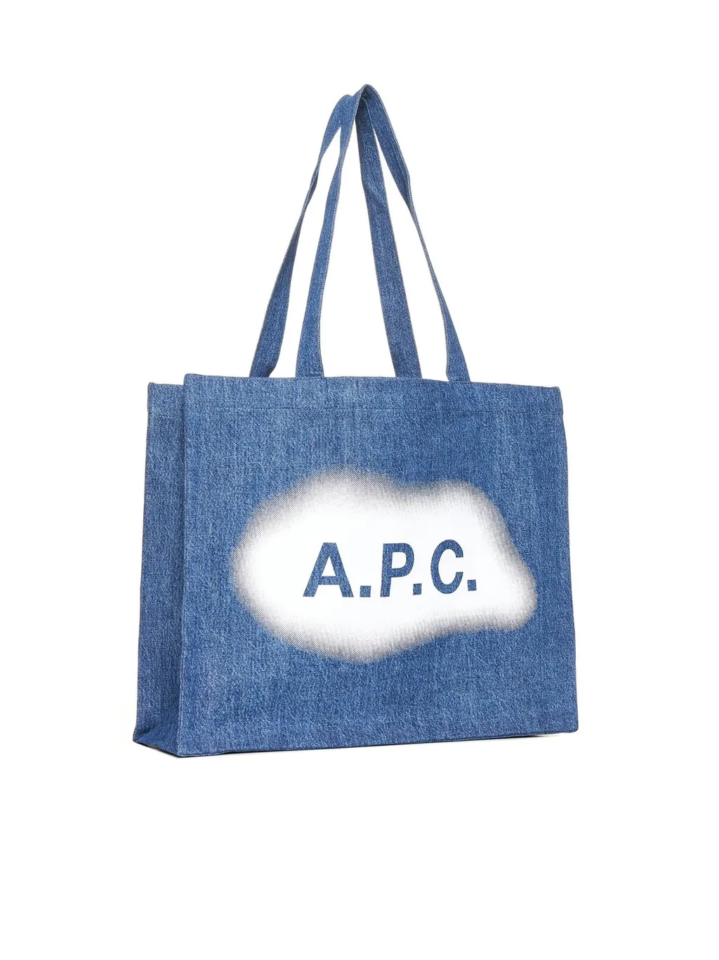 Logo Printed Large Tote Bag
