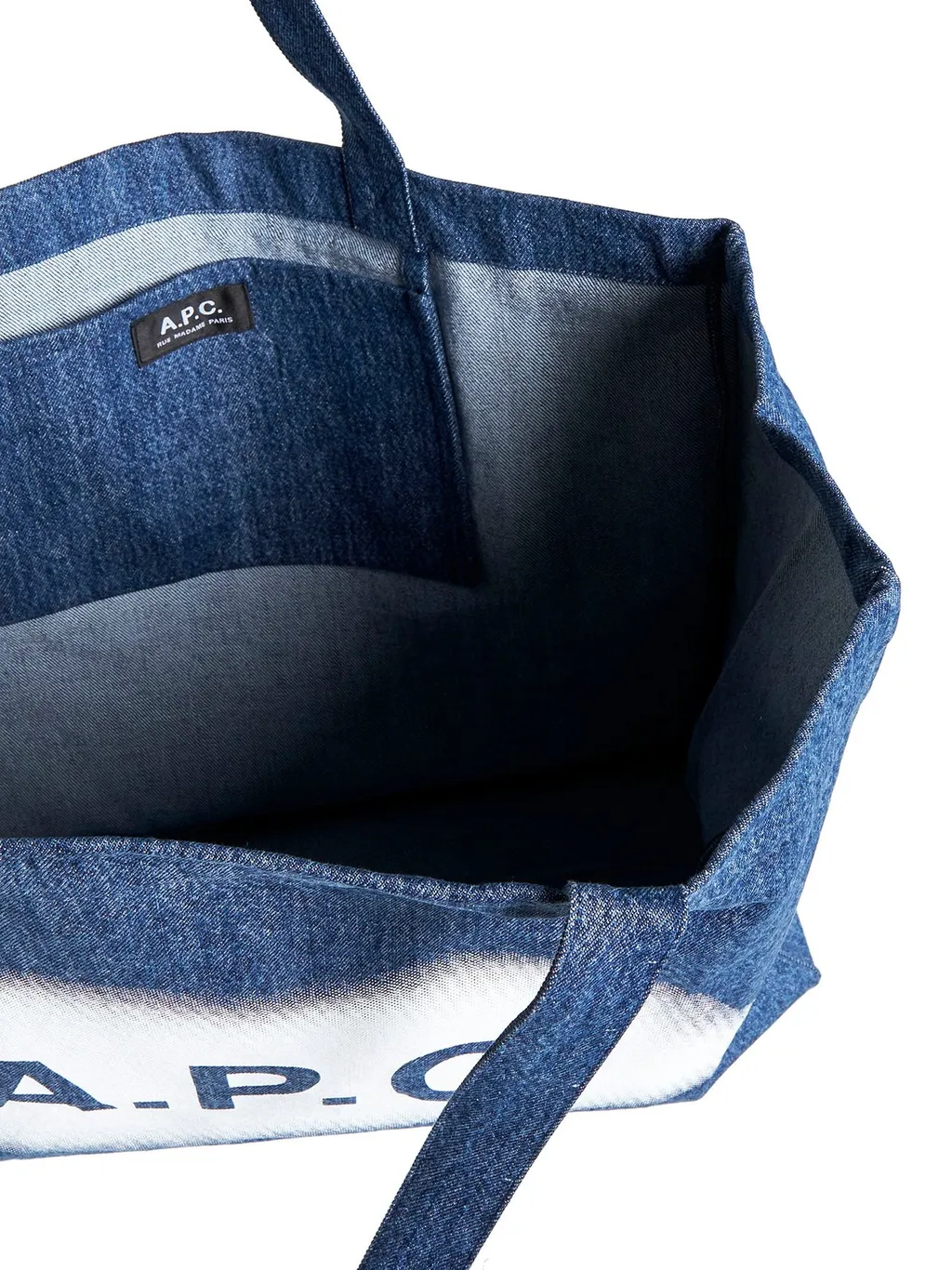Logo Printed Large Tote Bag