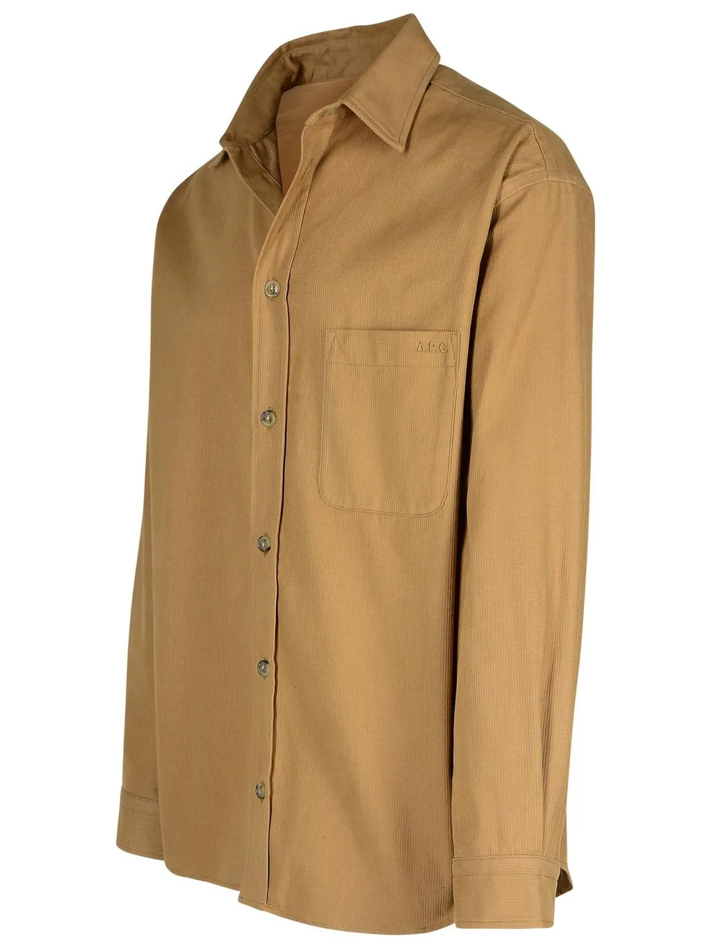 Emelien Curved Hem Shirt