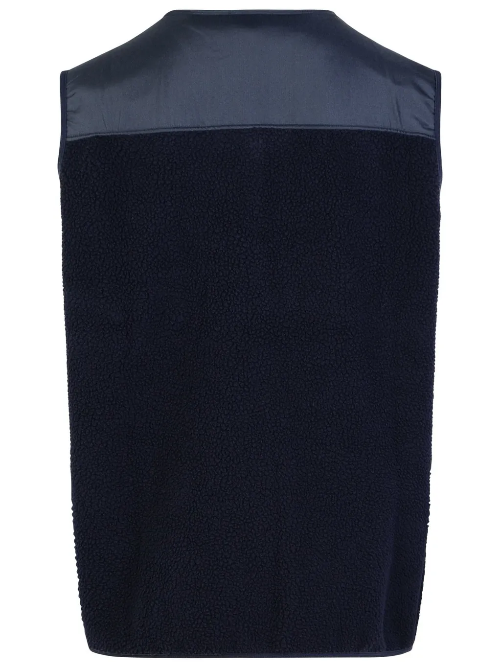 Logo Patch Zip-Up Vest
