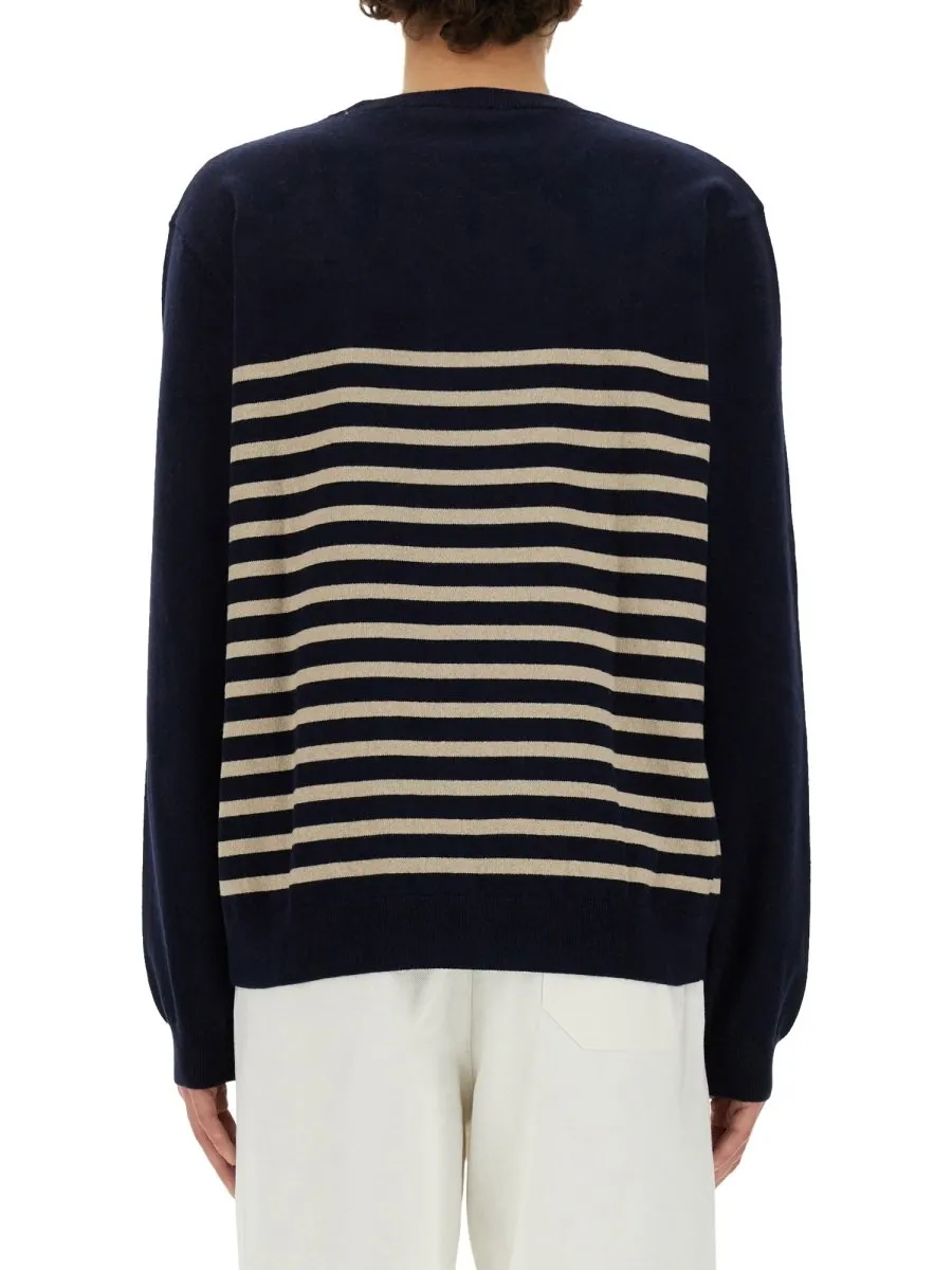 Mattew Striped Crewneck Knitted Jumper