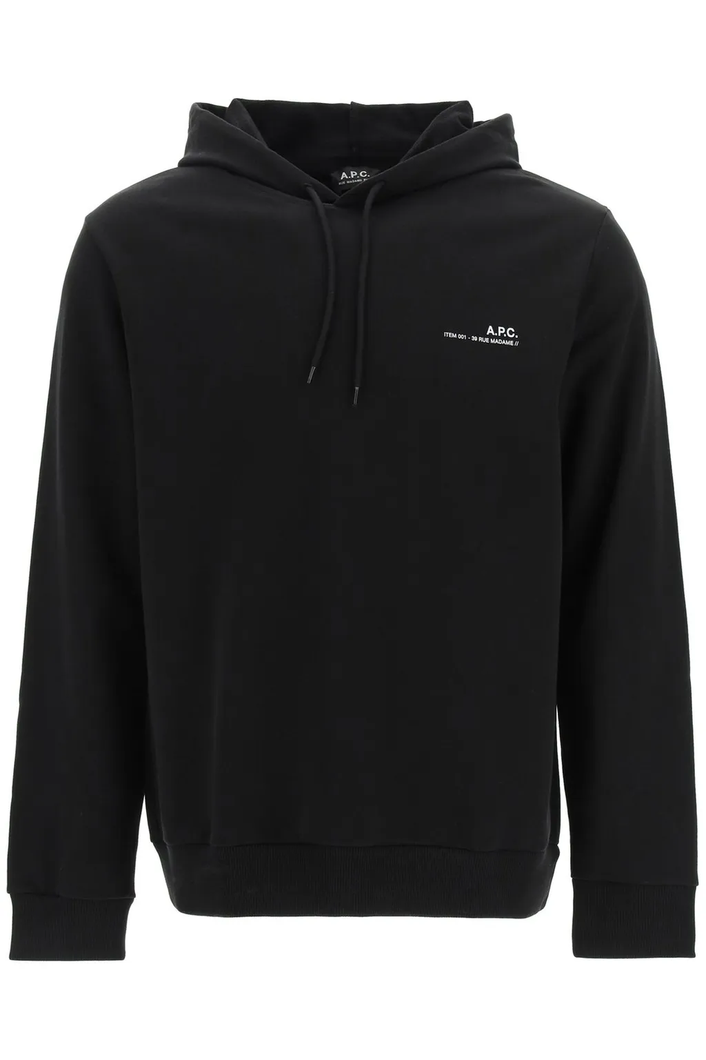 Logo Printed Drawstring Hoodie