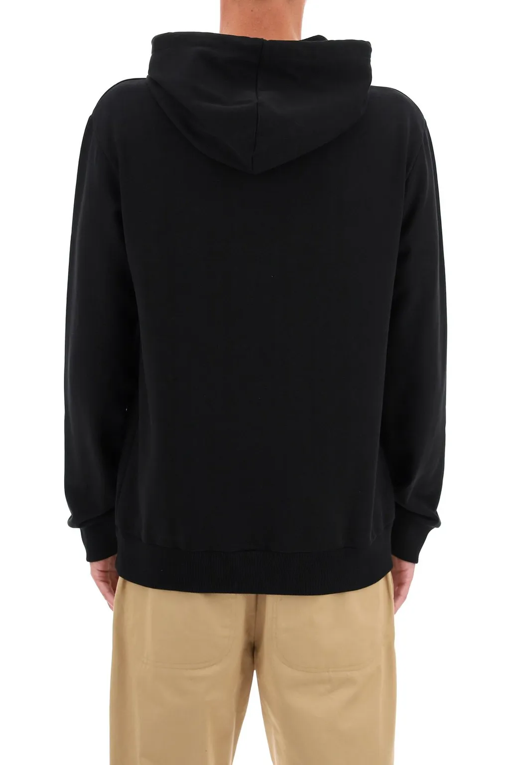 Logo Printed Drawstring Hoodie