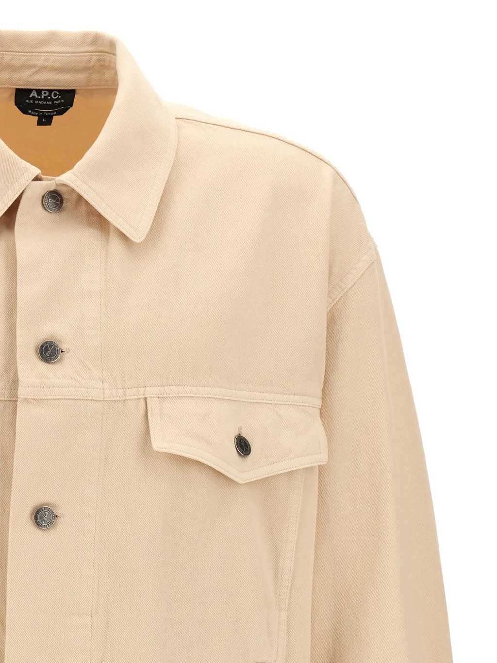 Elvis Buttoned Denim Jacket