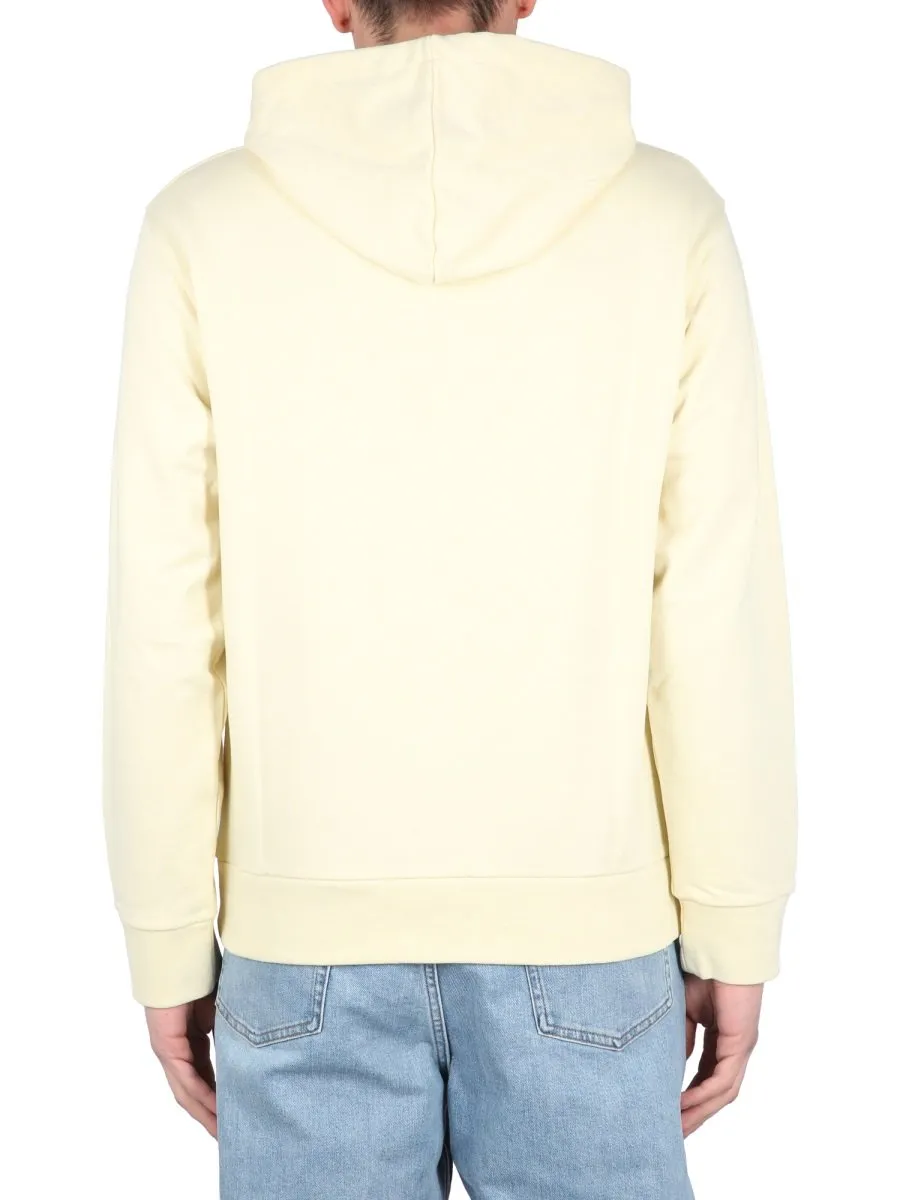Logo Printed Drawstring Hoodie