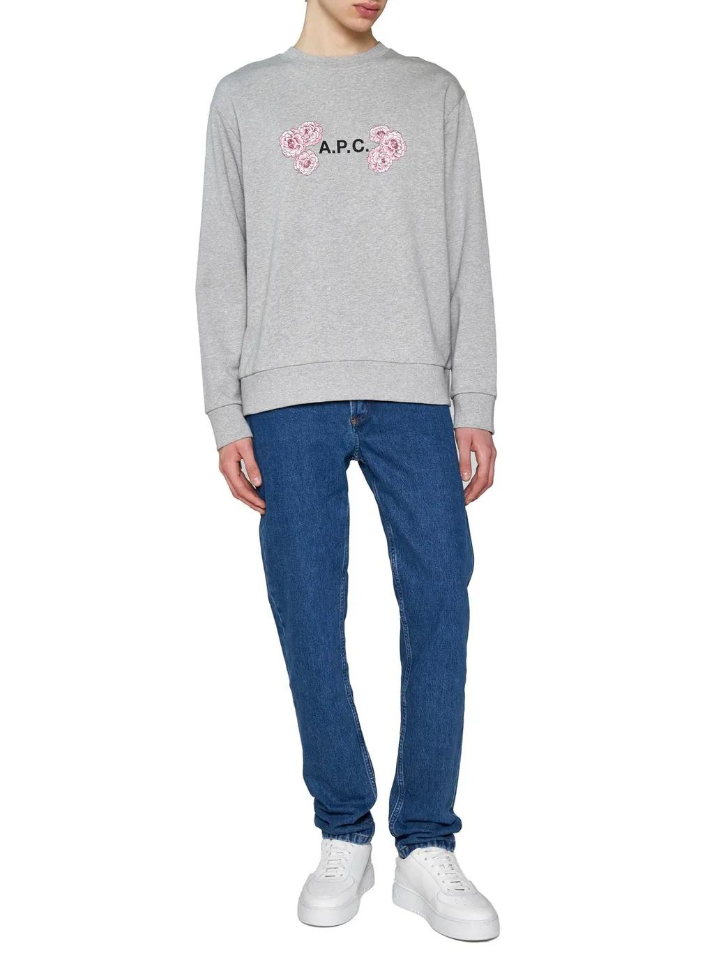 Logo Printed Crewneck Sweatshirt