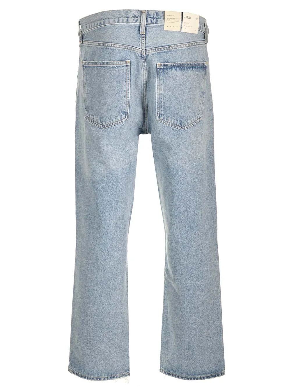 Mid-Rise Distressed Jeans