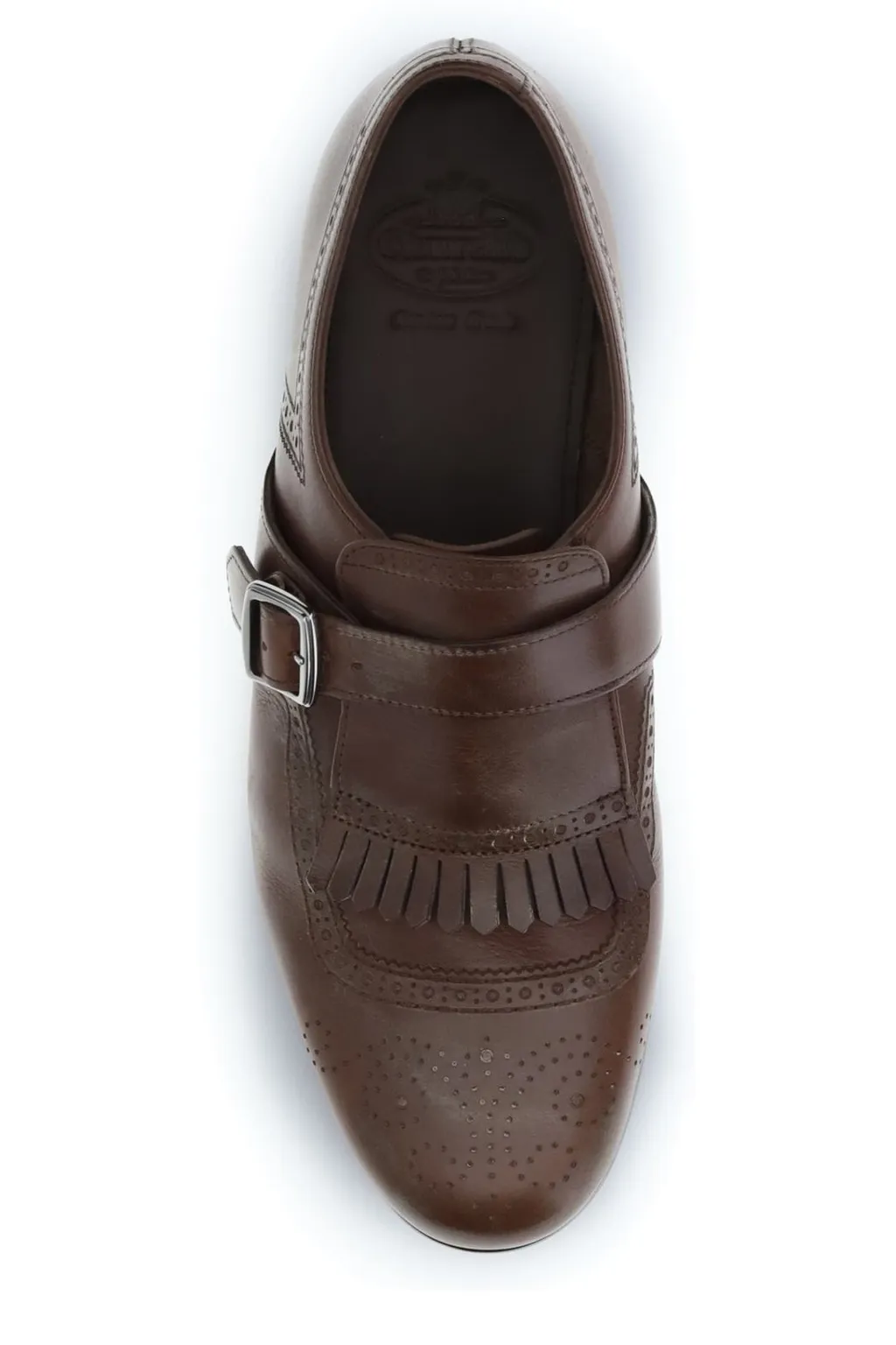 Monk Strap Loafers With Fringe