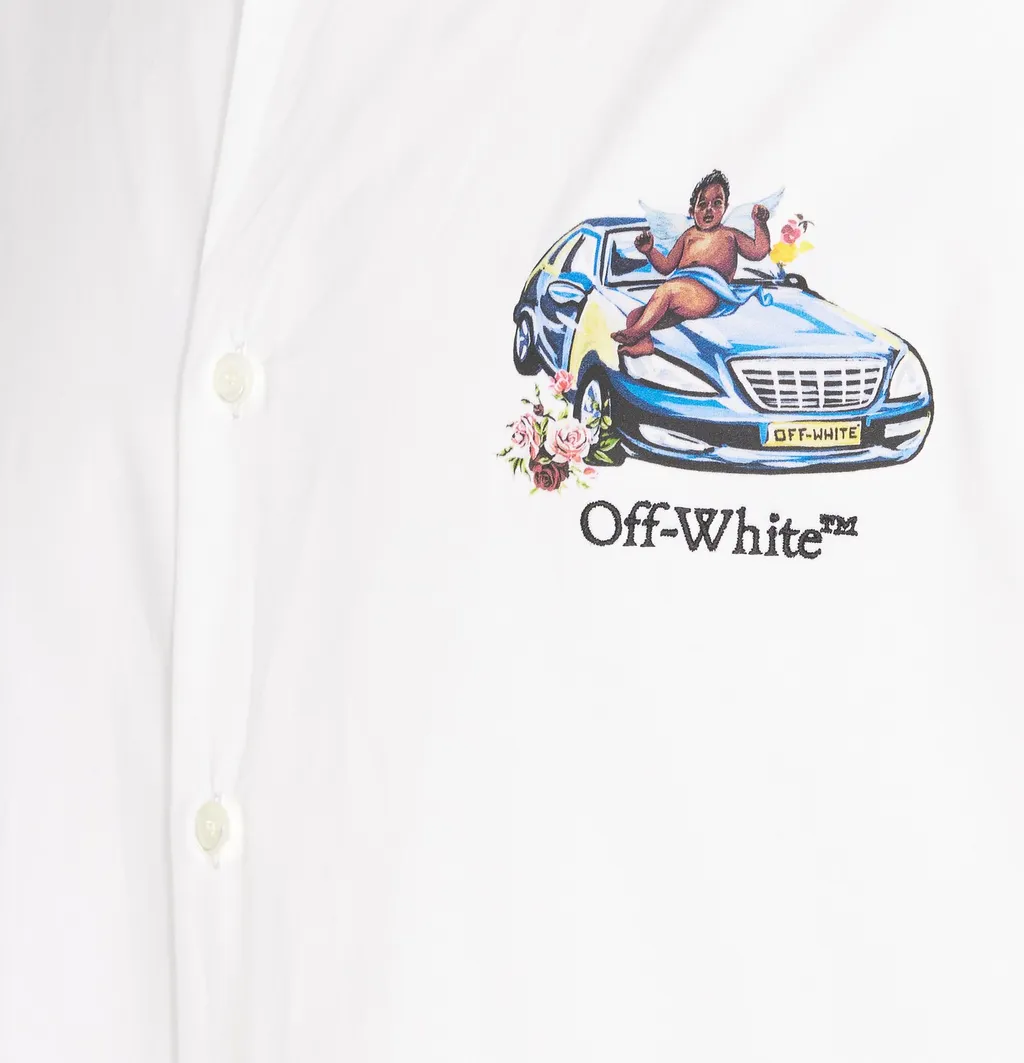 Fresco Arrow Button-Up Shirt
