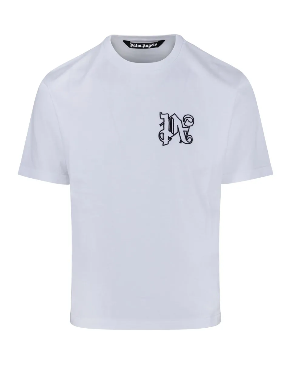 Logo Embroidered Crewneck T-Shirt