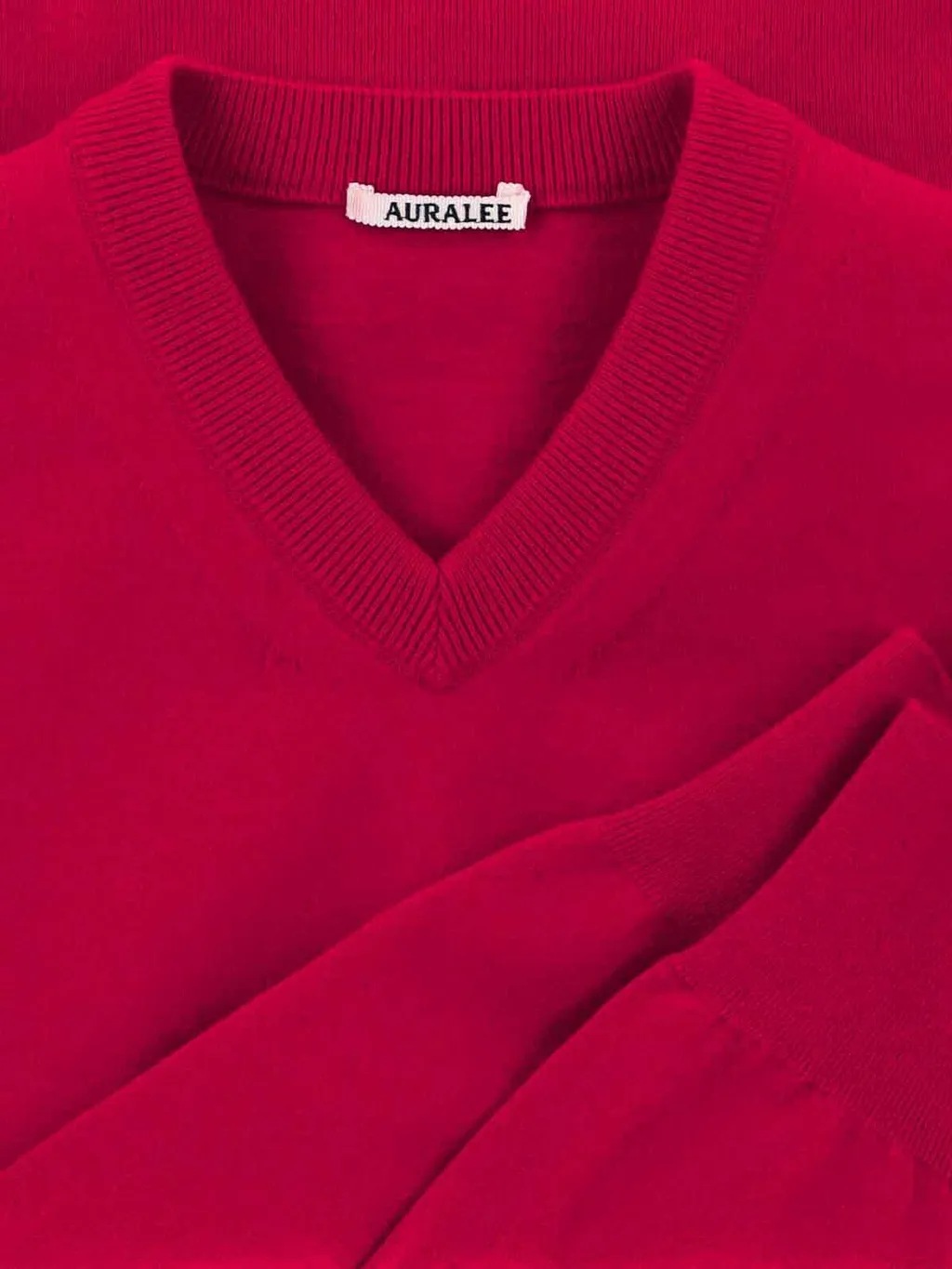 High Twist Knit V-Neck Jumper