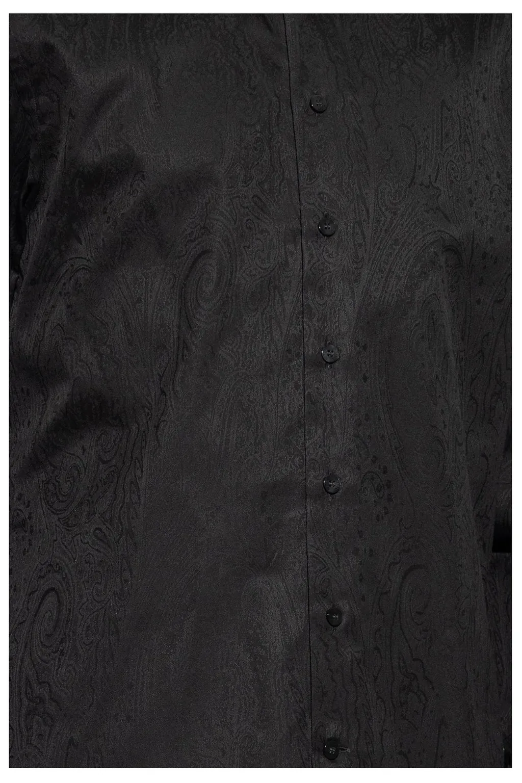 Jacquard Button-Up Shirt