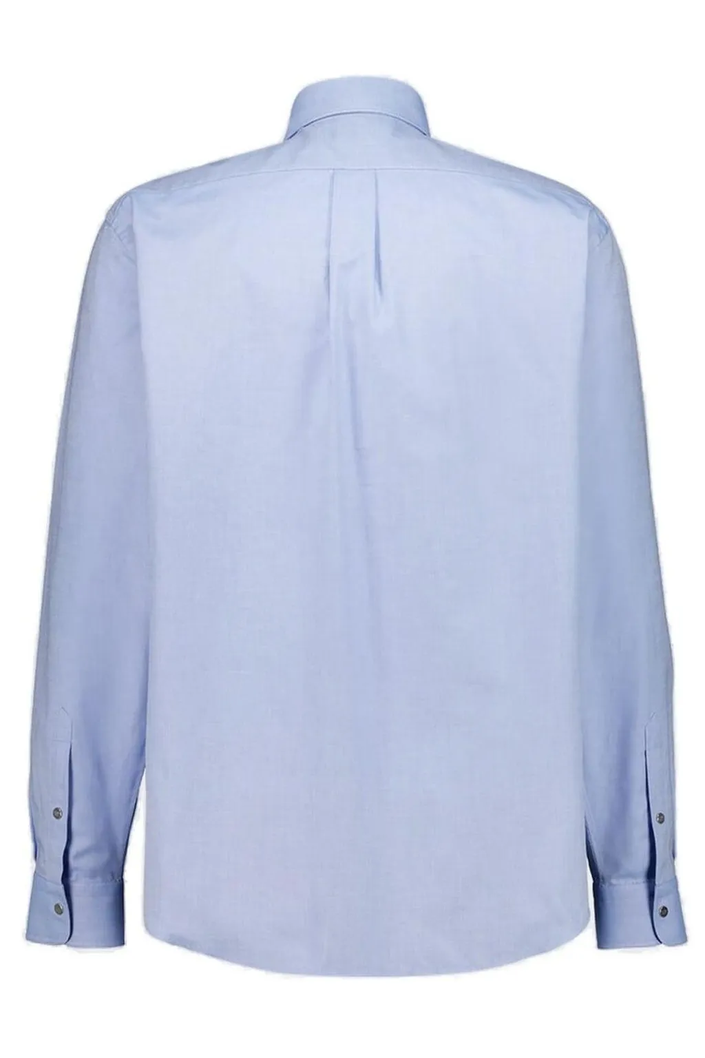 Logo Embroidered Button-Down Oxford Shirt
