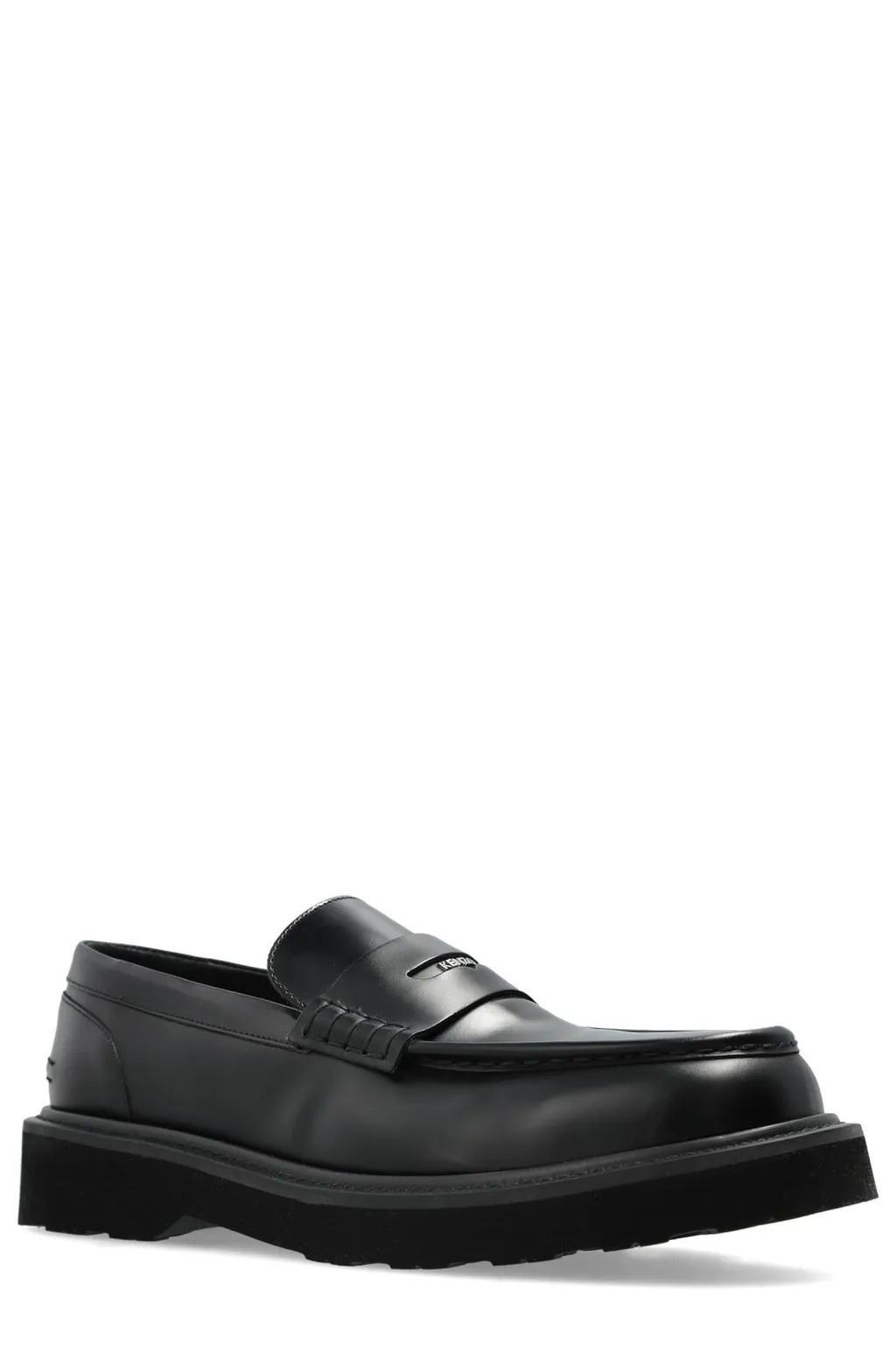 Logo-Plaque Loafers