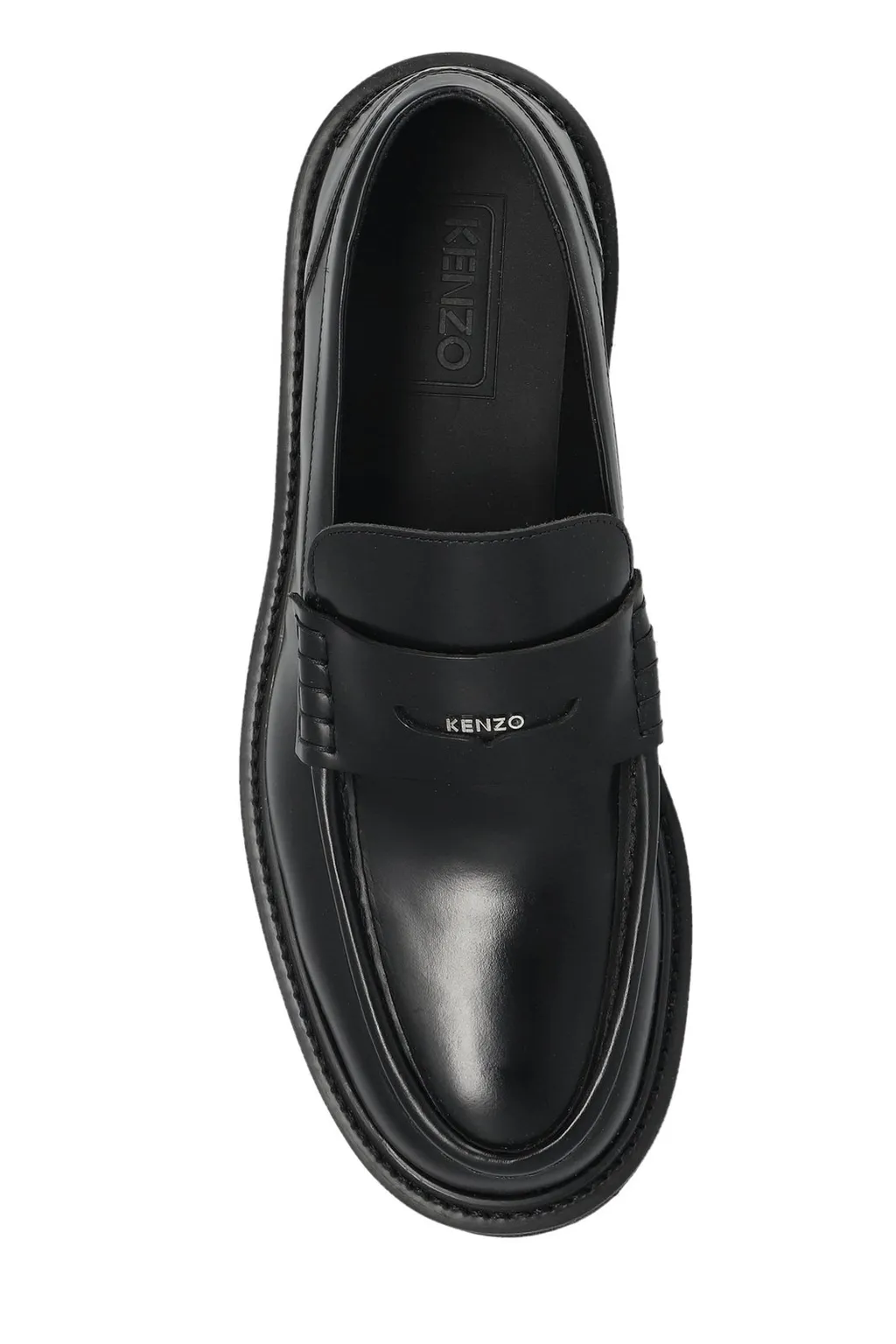 Logo-Plaque Loafers