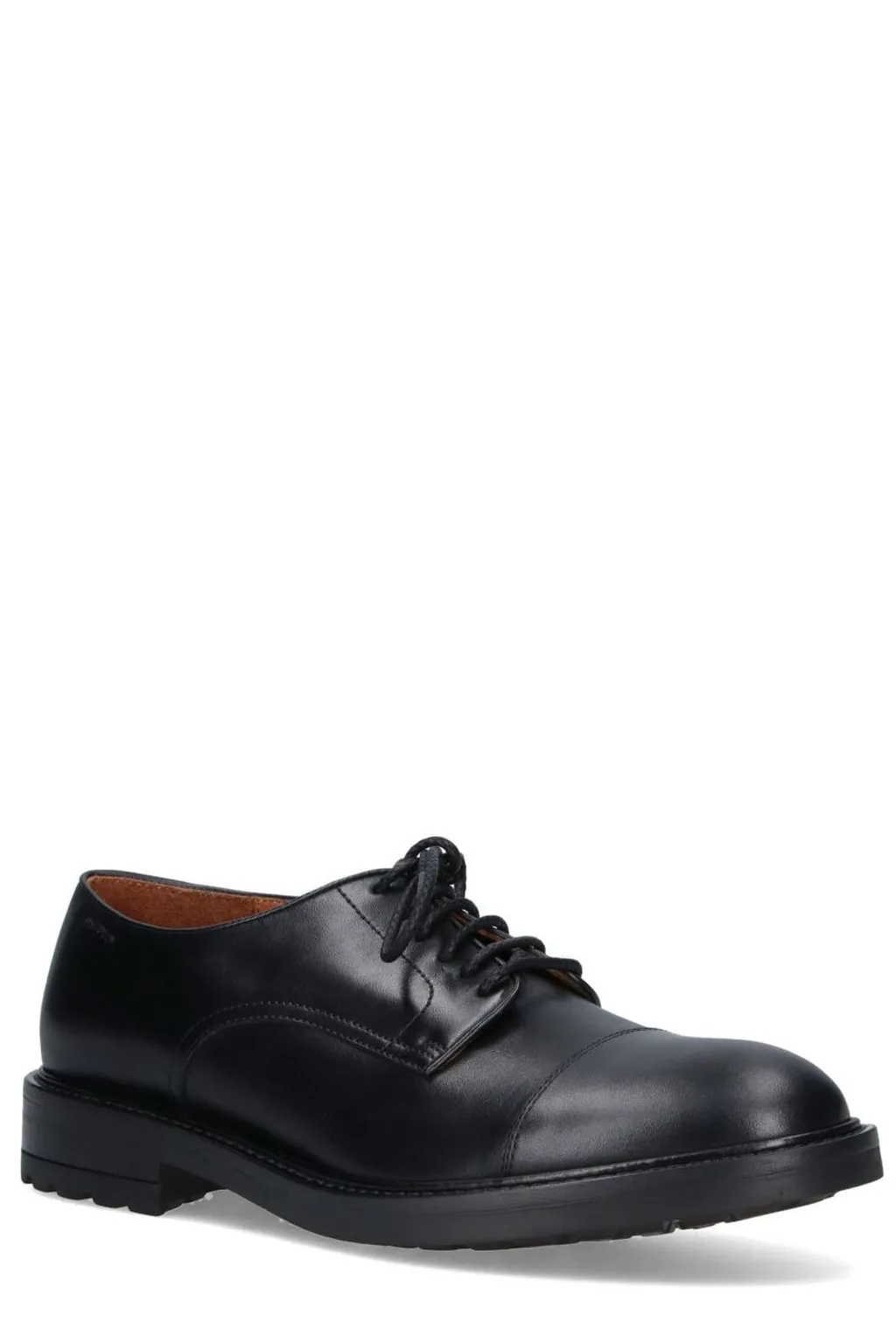 Almond Toe Lace-Up Shoes