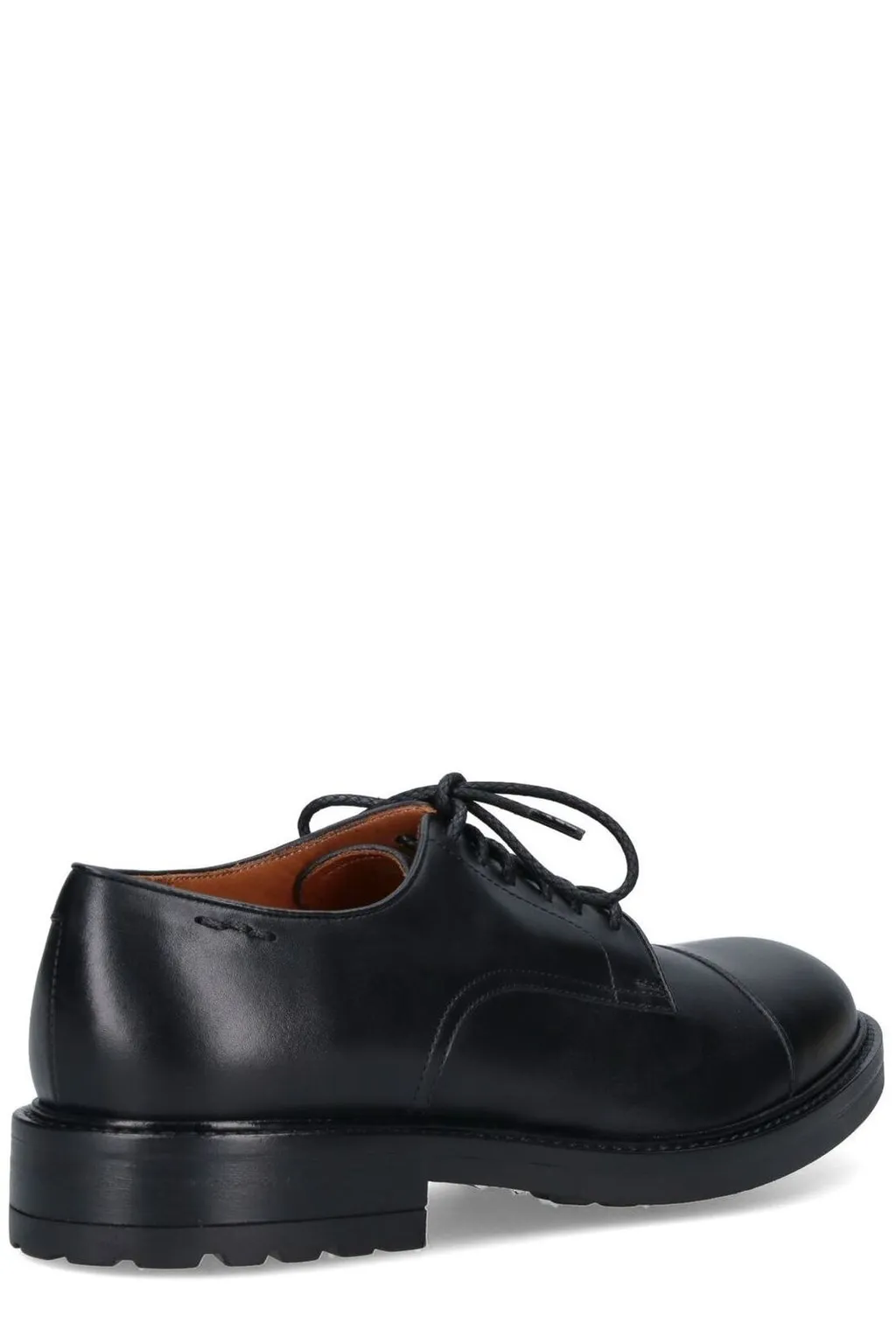 Almond Toe Lace-Up Shoes