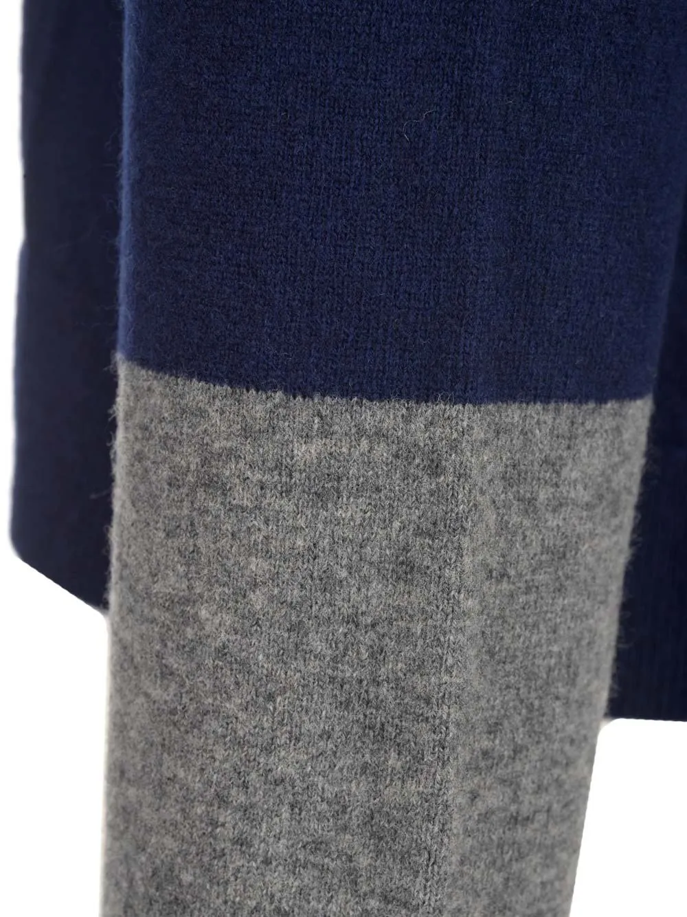 V-Neck Contrast Cuff Cardigan