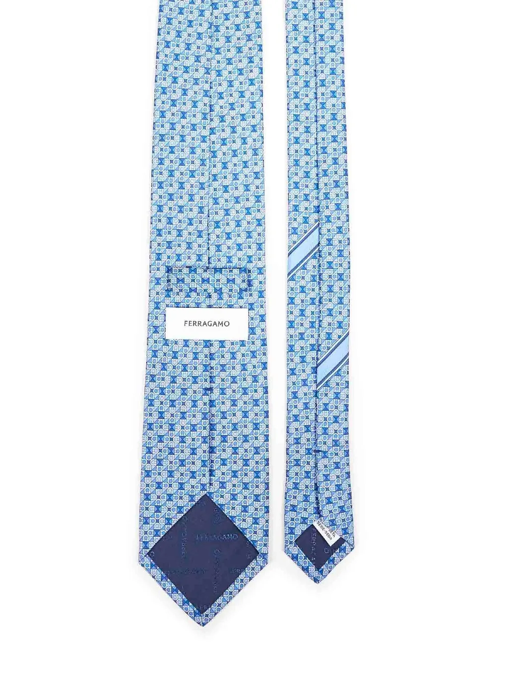 Gancini Pattern Tie