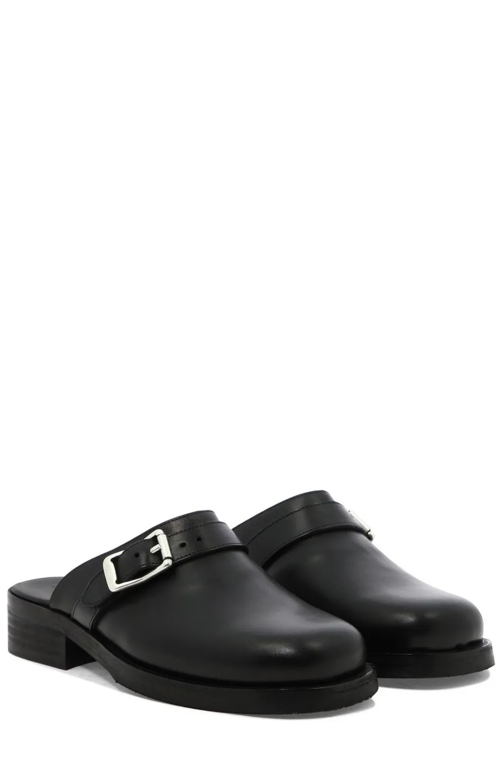 Camion Buckle Detailed Mules