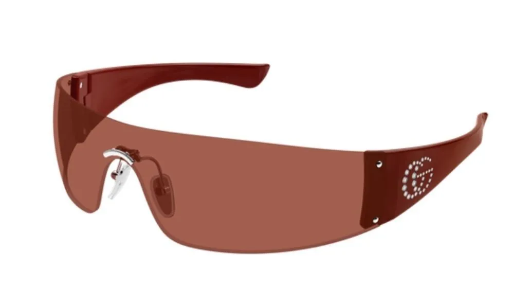 Gradient Lense Shield Sunglasses