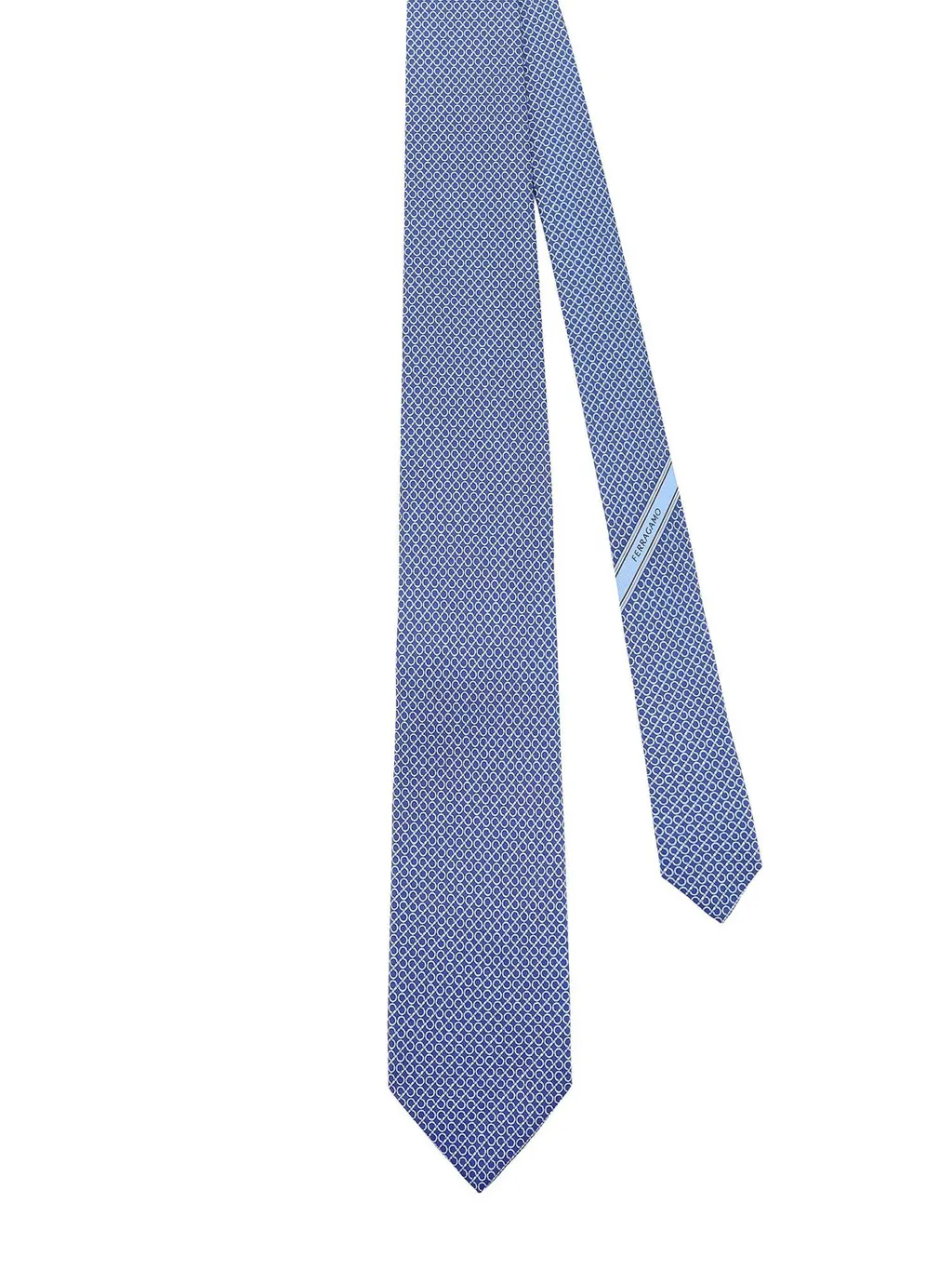 Gancini Regimental Print Tie