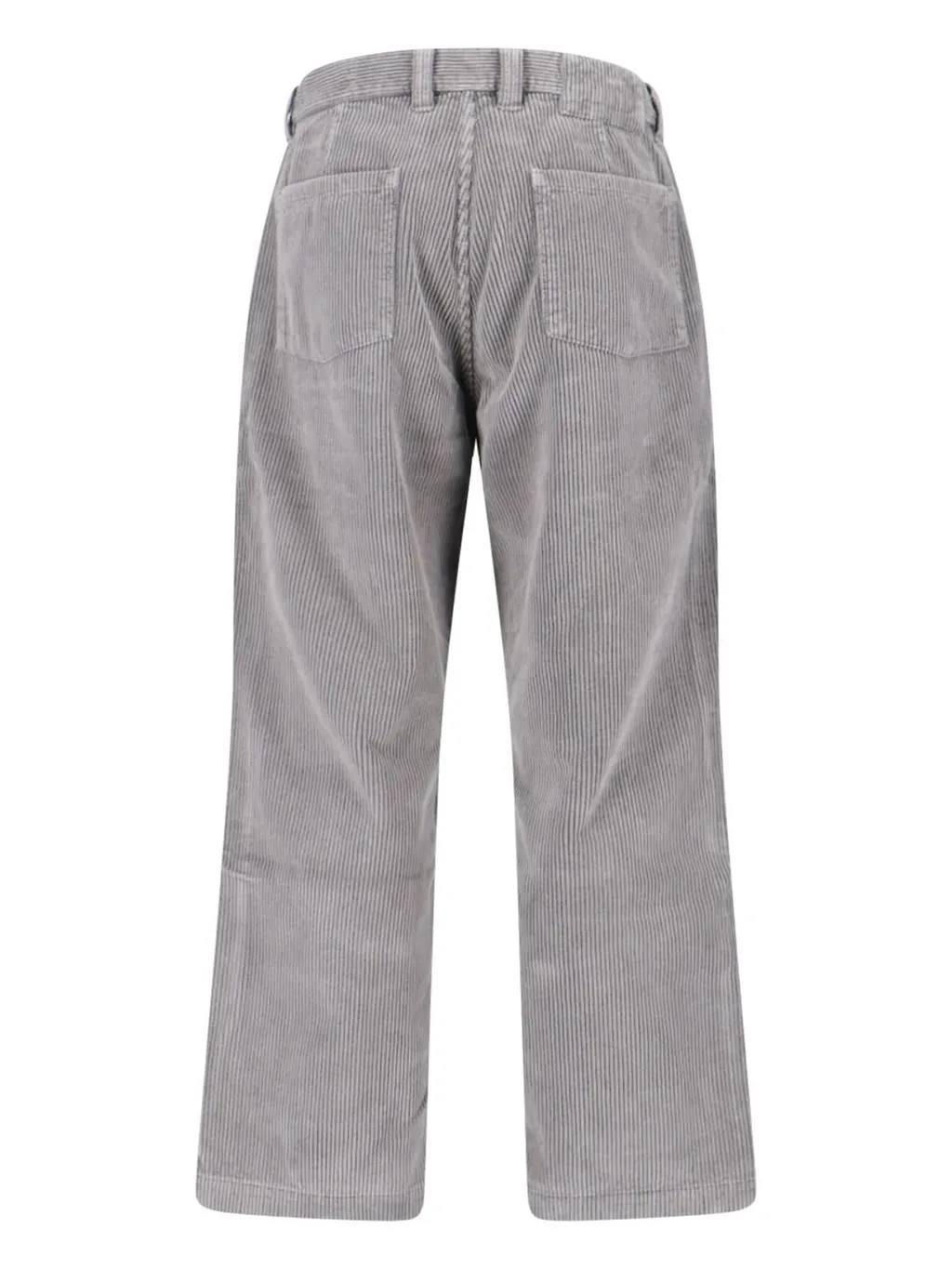 Cord Straight-Leg Trousers