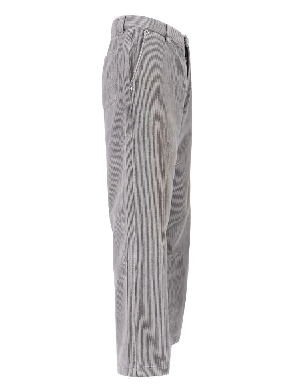 Cord Straight-Leg Trousers