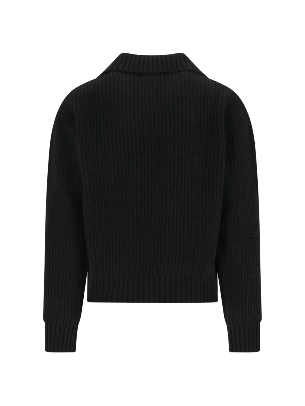 Long-Sleeved Knitted Jumper