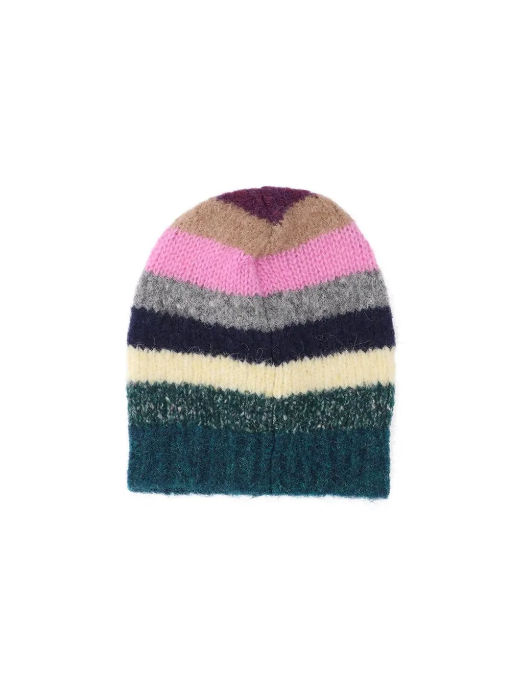 Striped Knitted Beanie