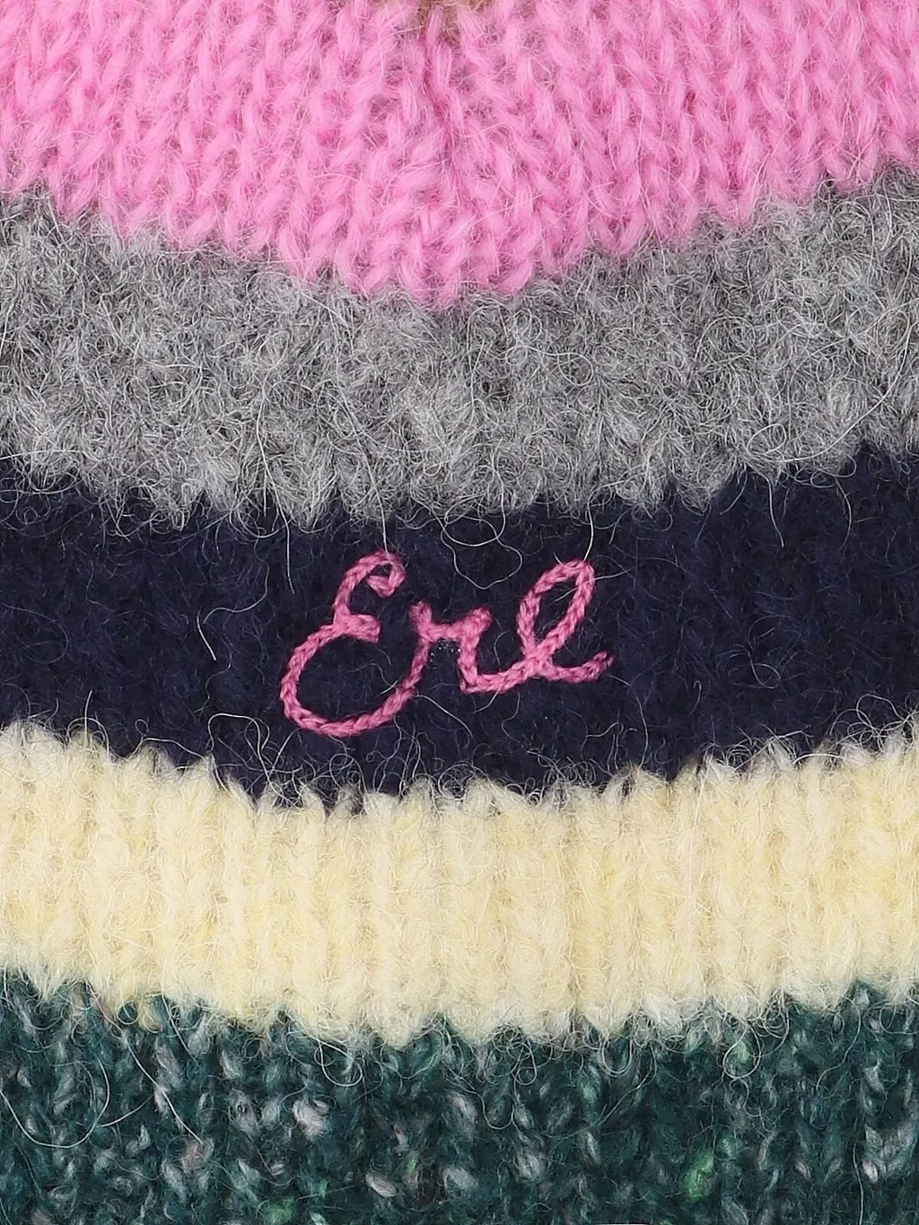 Striped Knitted Beanie