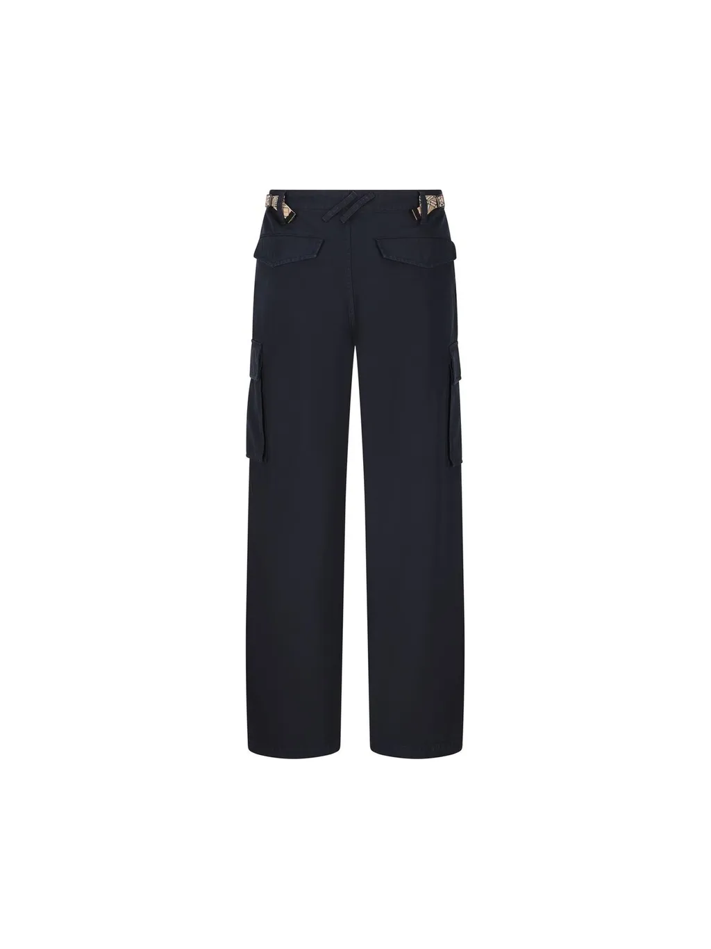Straight-Leg Cargo Trousers