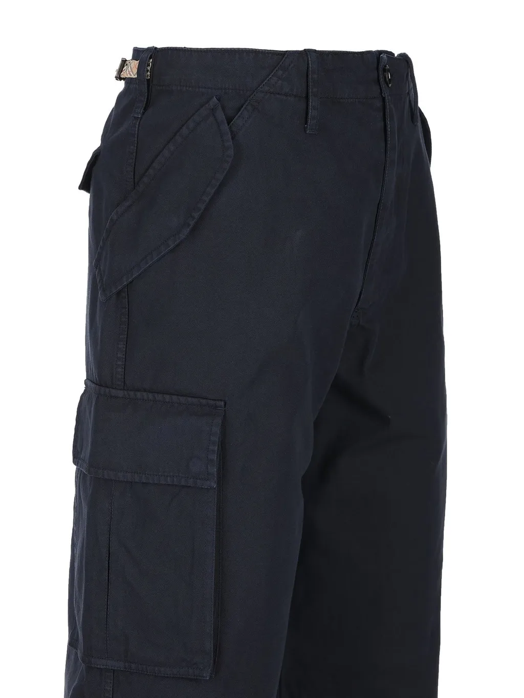 Straight-Leg Cargo Trousers