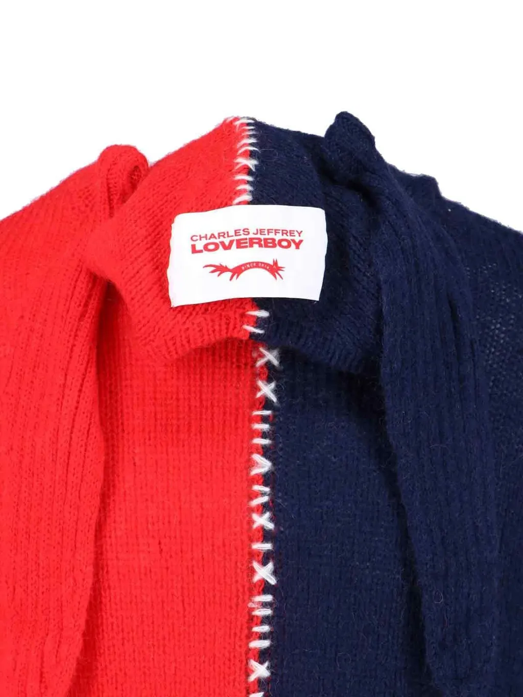 Roll-Neck Hooded Jumper