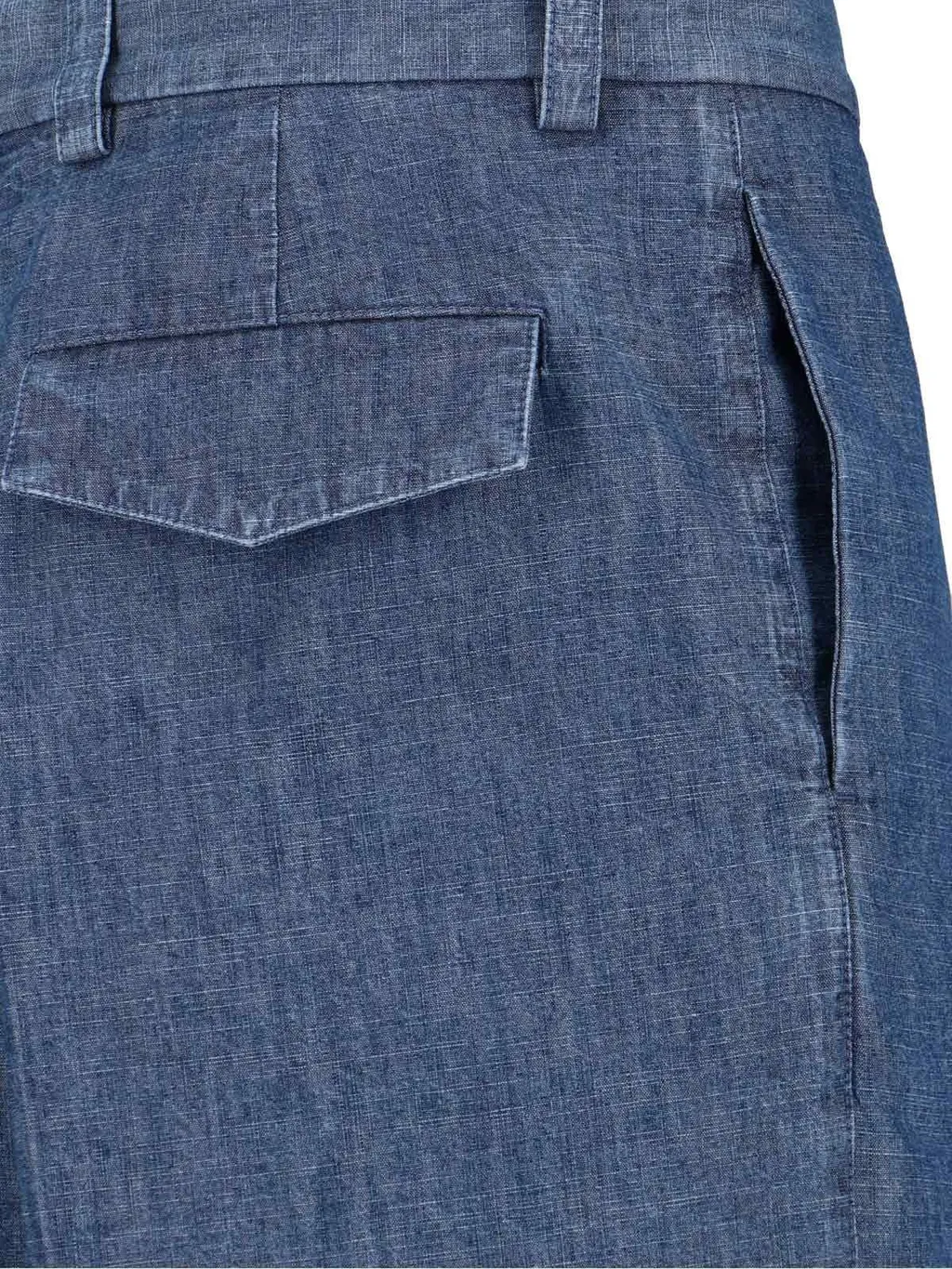 Chambray Tapered Trousers