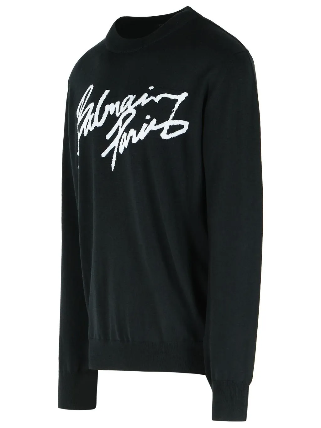 Logo Intarsia Crewneck Jumper