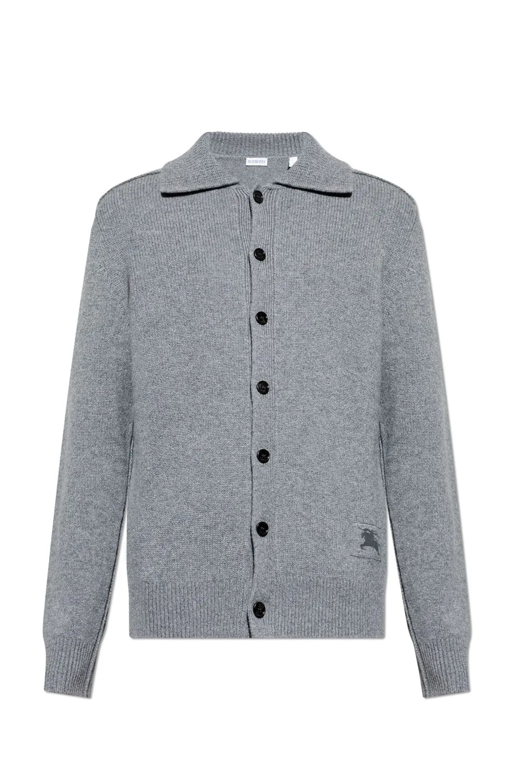 Ekd Intarsia-Knit Buttoned Cardigan