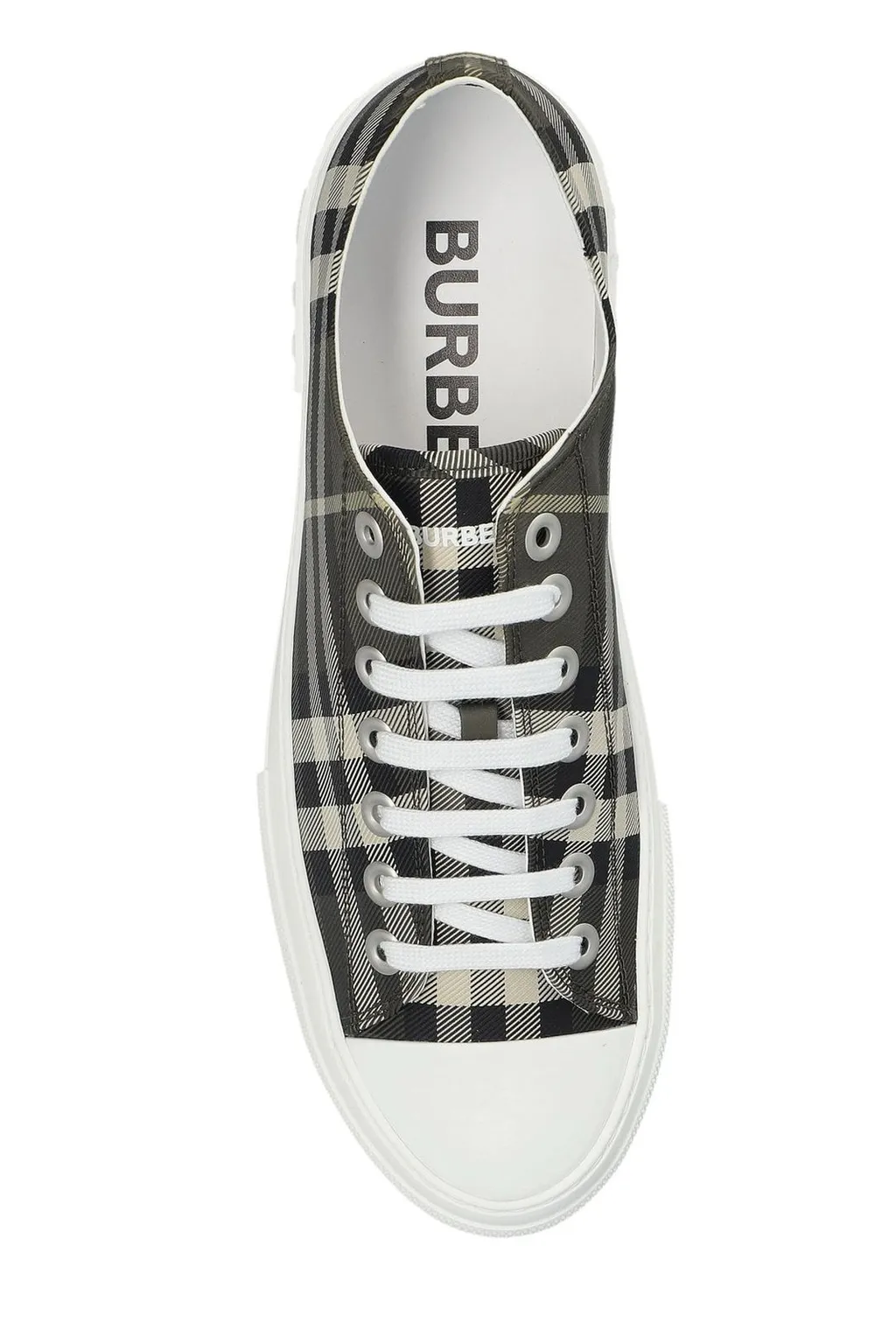 Checked Low-Top Sneakers