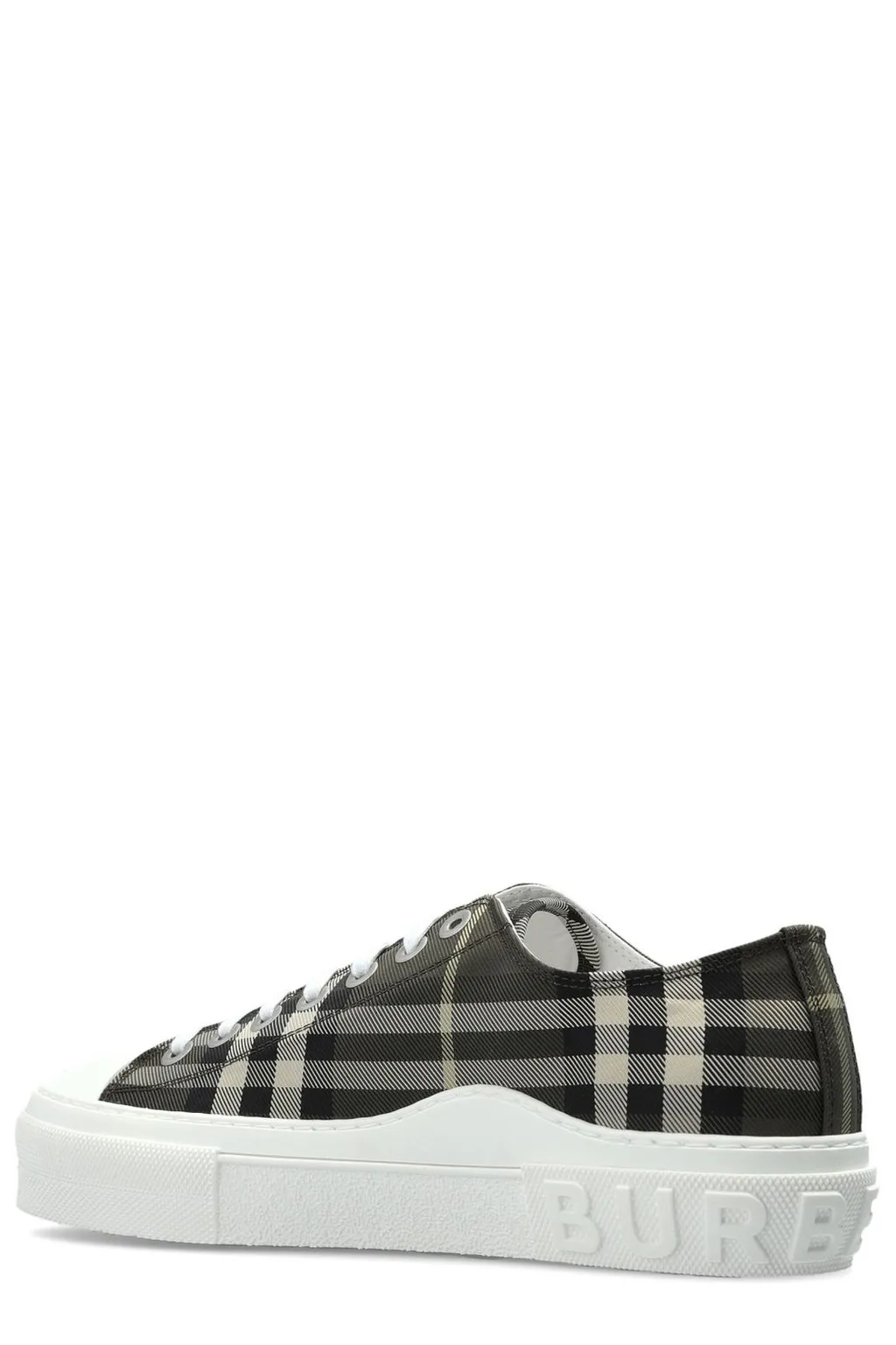 Checked Low-Top Sneakers