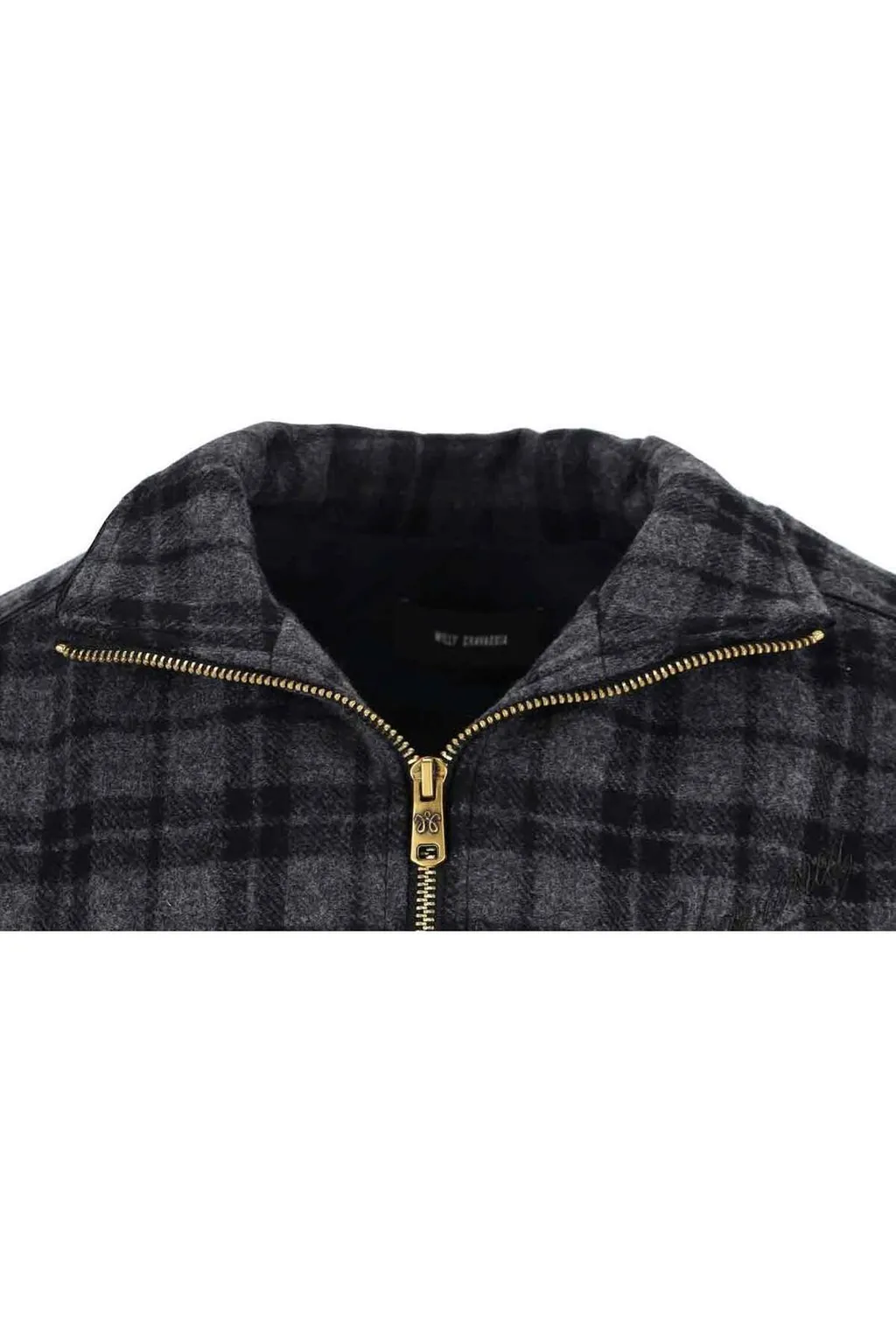 Logo-Embroidered Zip-Up Jacket