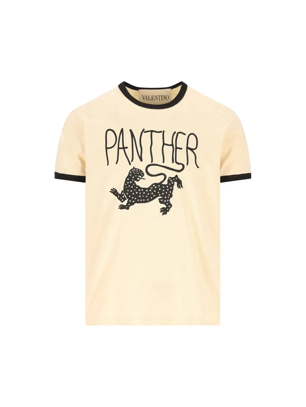 Panther Printed Crewneck T-Shirt