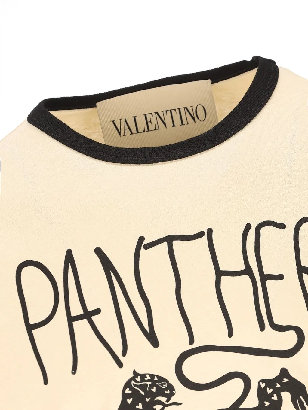 Panther Printed Crewneck T-Shirt