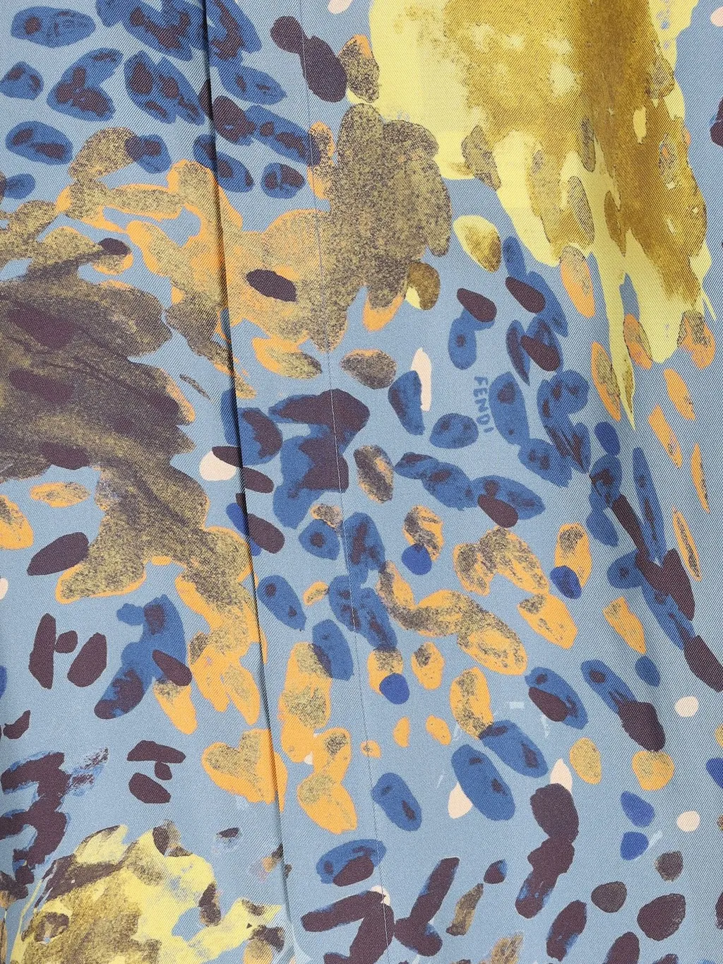 Allover Falena Printed Short Sleeved Shirt