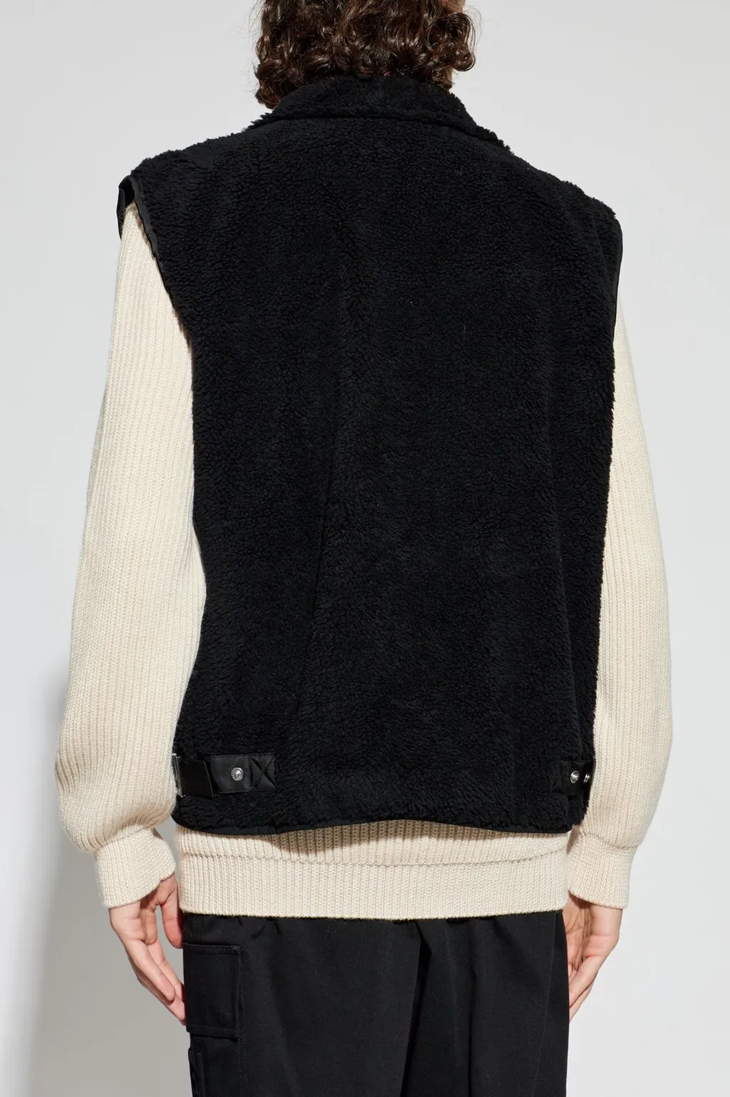 Turtleneck Zip-Up Vest
